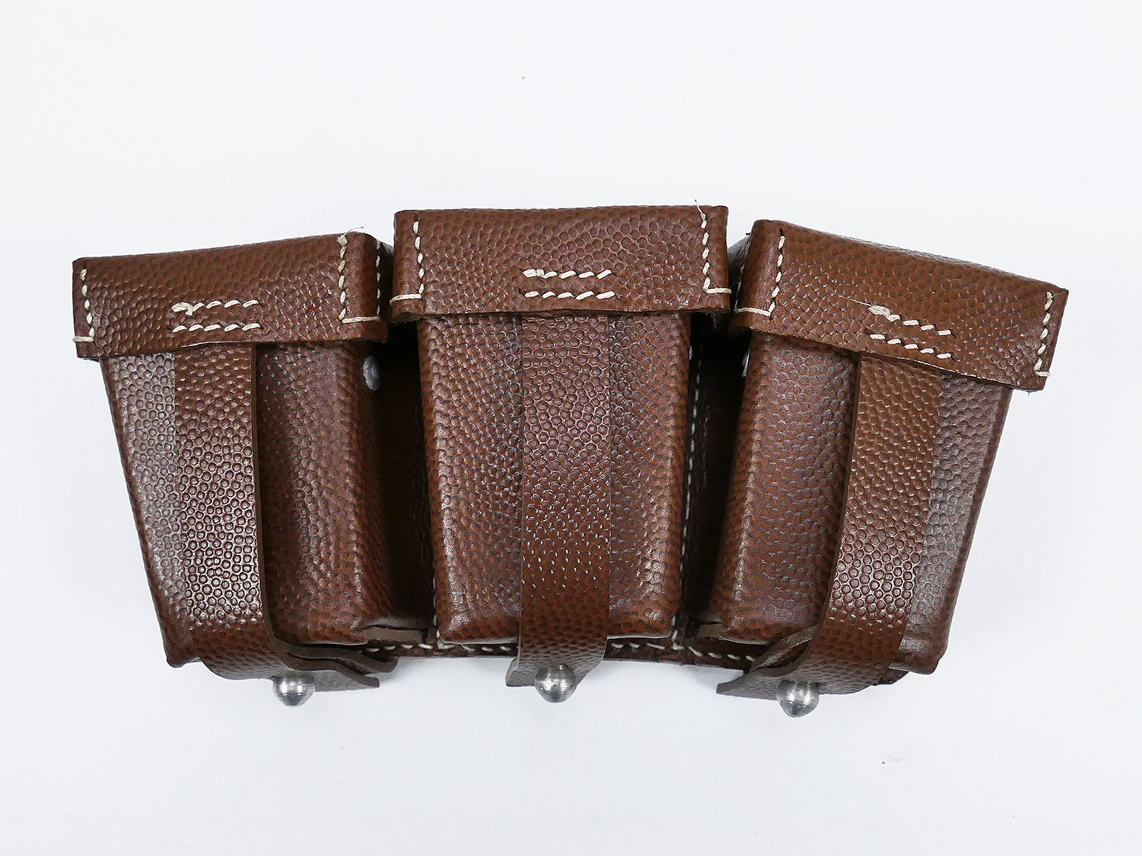 1x piece cartridge pouch WK1 rifle 98 G98 ammunition pouch leather 1916 Mauser