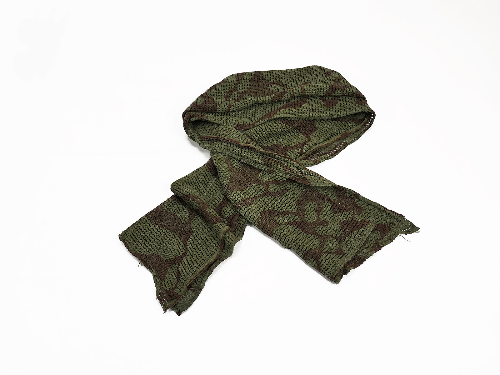 British Army Original neckerchief camouflage scarf 70x160cm 2-colour camouflage face scarf Veil 1960's