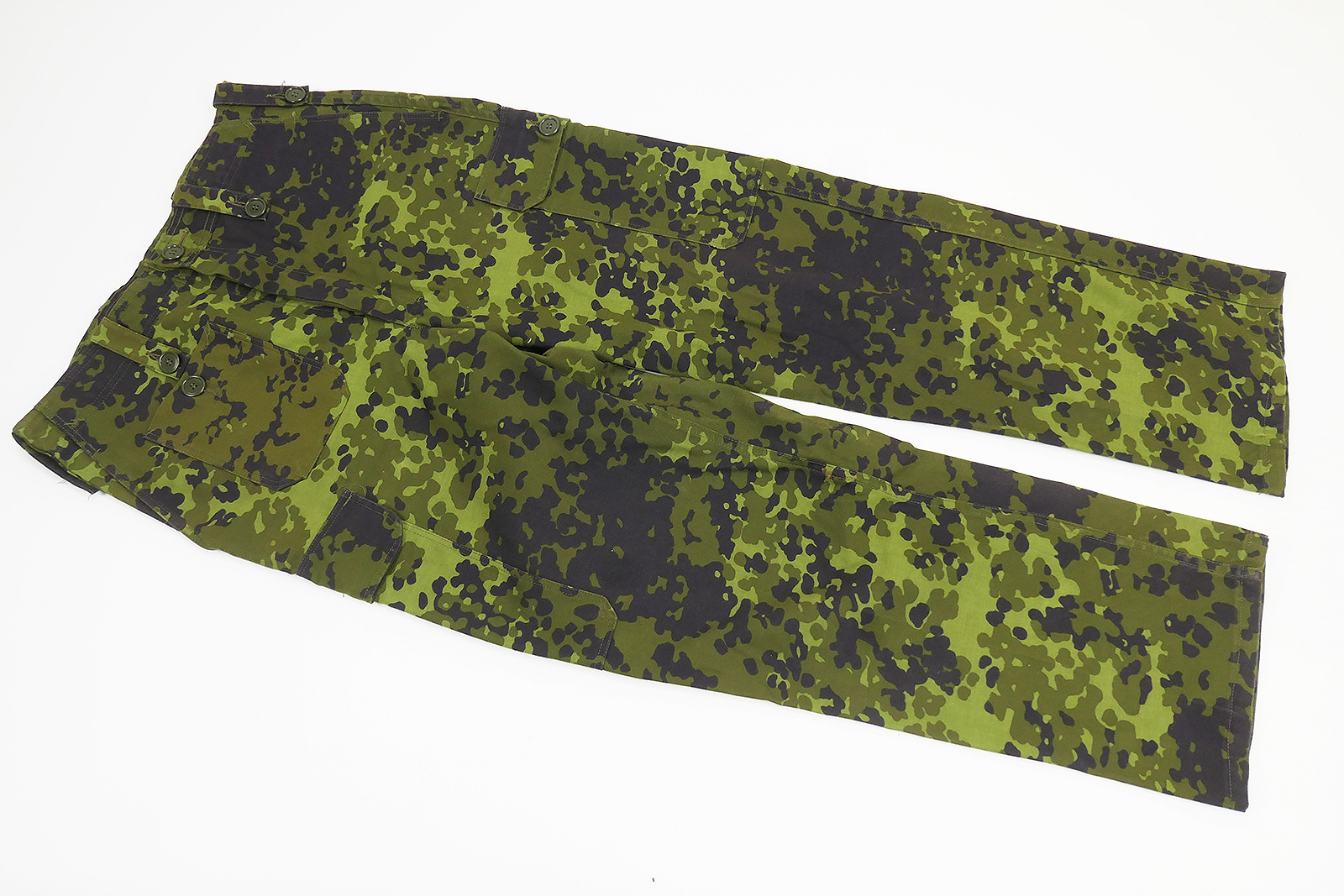 Denmark Combat camouflage trousers green Flecktarn HMAK 1981 field trousers camouflage trousers DK Gr.33