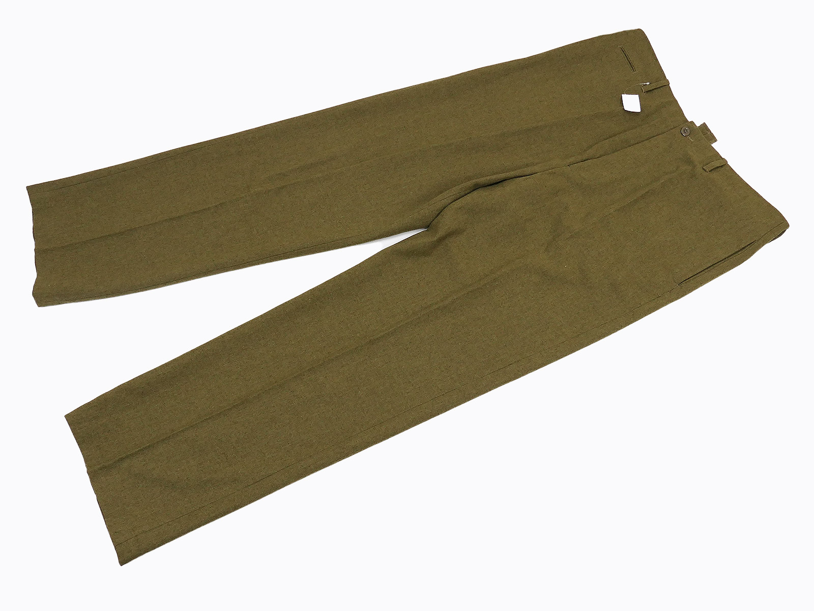 Single piece - US M1937 Field Trousers M37 Mustard Field Trousers Wool ANTZ with measurements