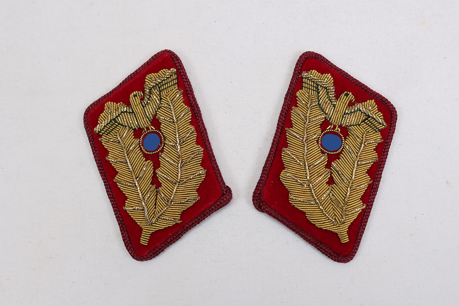 P1260883TabqmWZ9KlWa2 Collar mirror political leader of the NSDAP in the Gauleitung - Dienstgrad Gauleiter