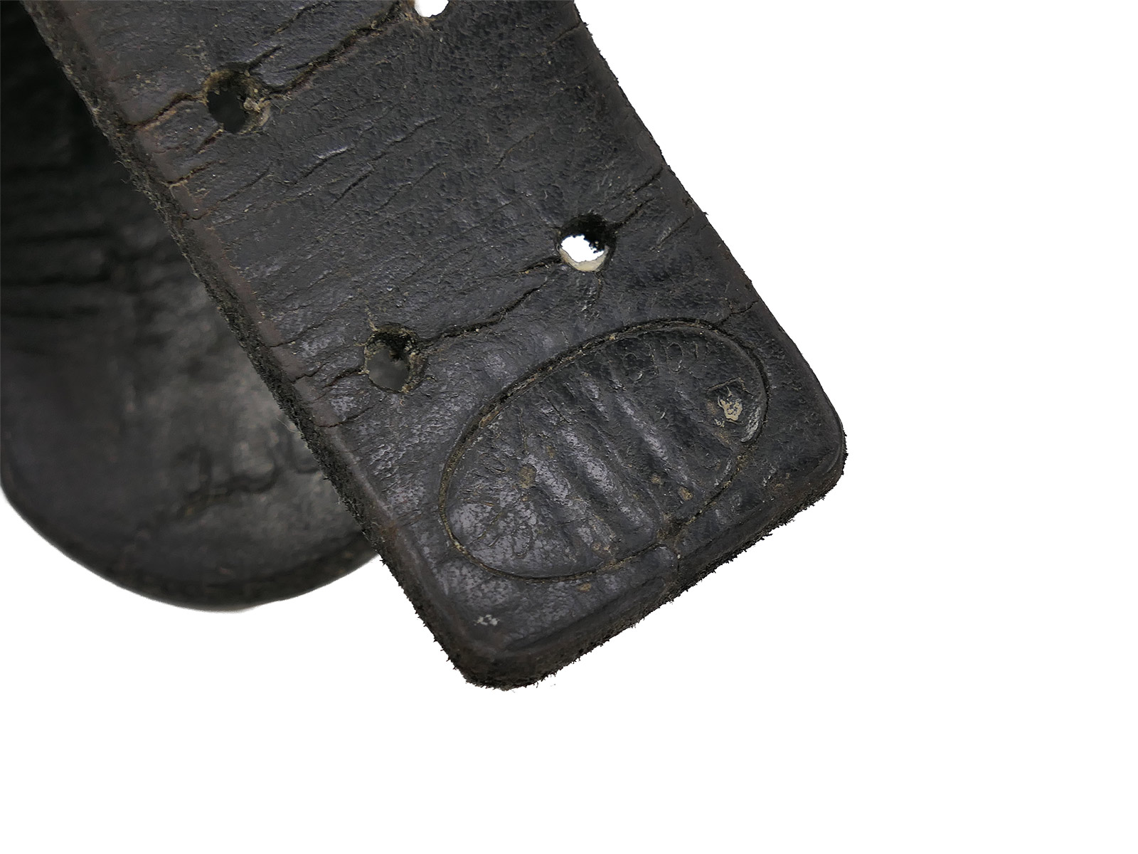 WK1 Imperial Original Belt 100 – Belt with ‘God with Us’ buckle COLLECTION BATTLE WORN