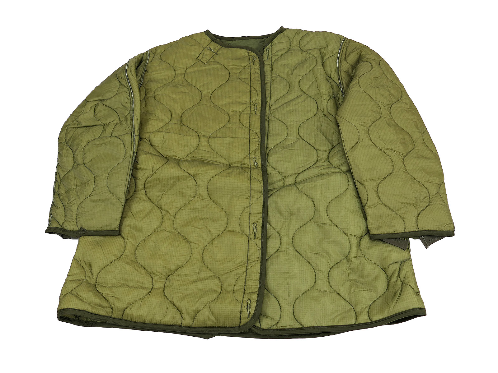 Original NEW OLD STOCK US ARMY M65 Liner (1983) Inner Lining, Size Medium, for M65 Fishtail Parka, NOS