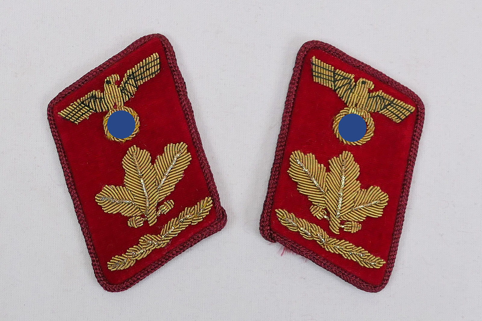 P1260878J2g1MT4ul3EFF Collar mirror political leaders of the NSDAP in the Gauleitung - Oberdienstleiter