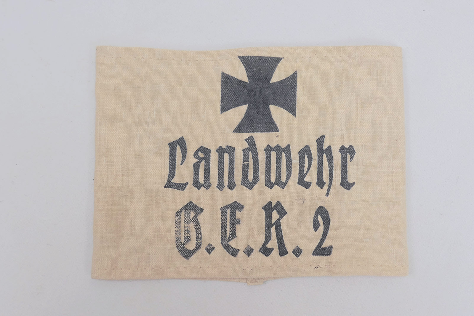WK1 Armband 2nd Landwehr - Division G.E.R.2