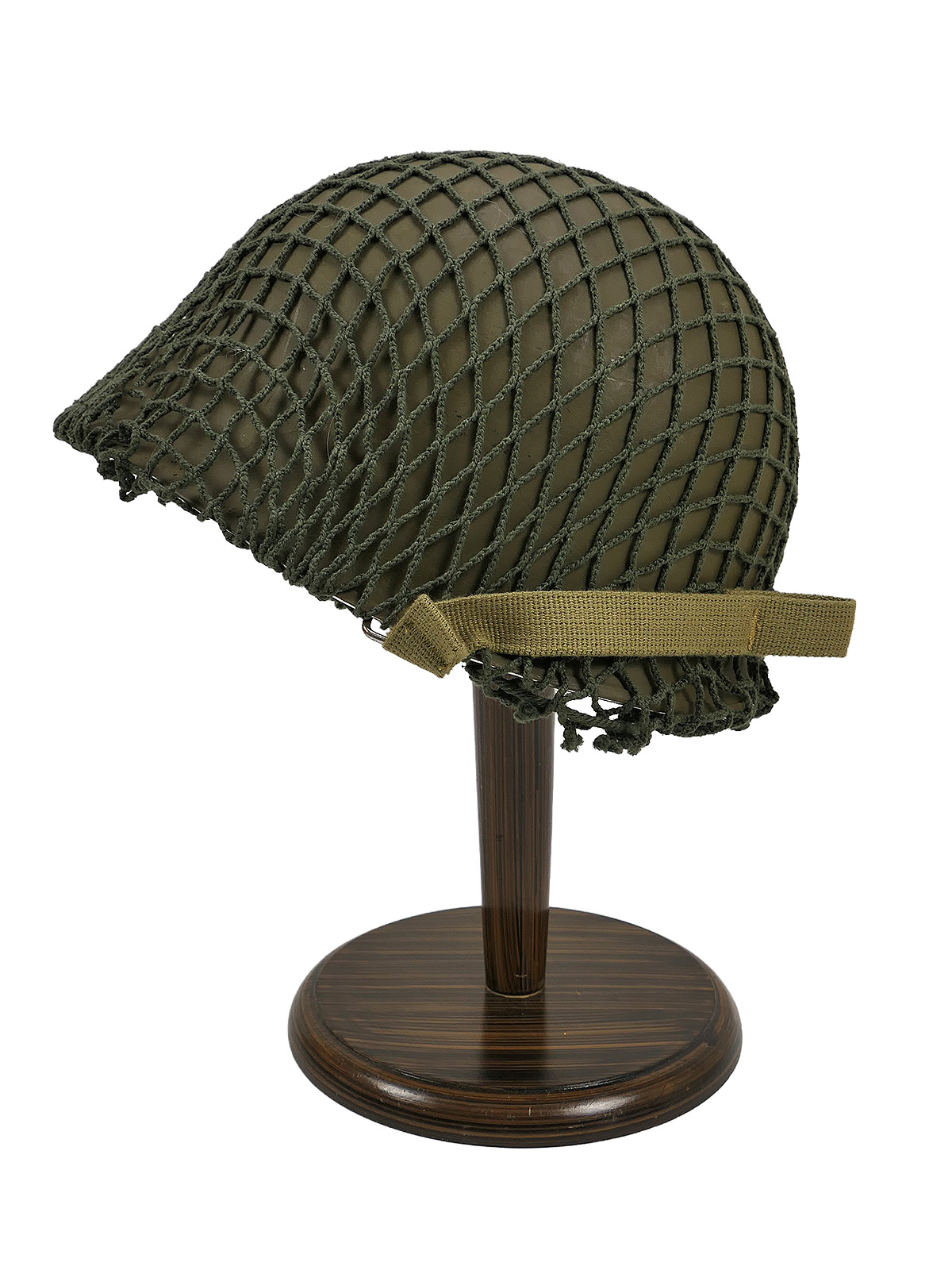 US Army Type Vietnam/Korea M1 steel helmet with helmet net and liner 
