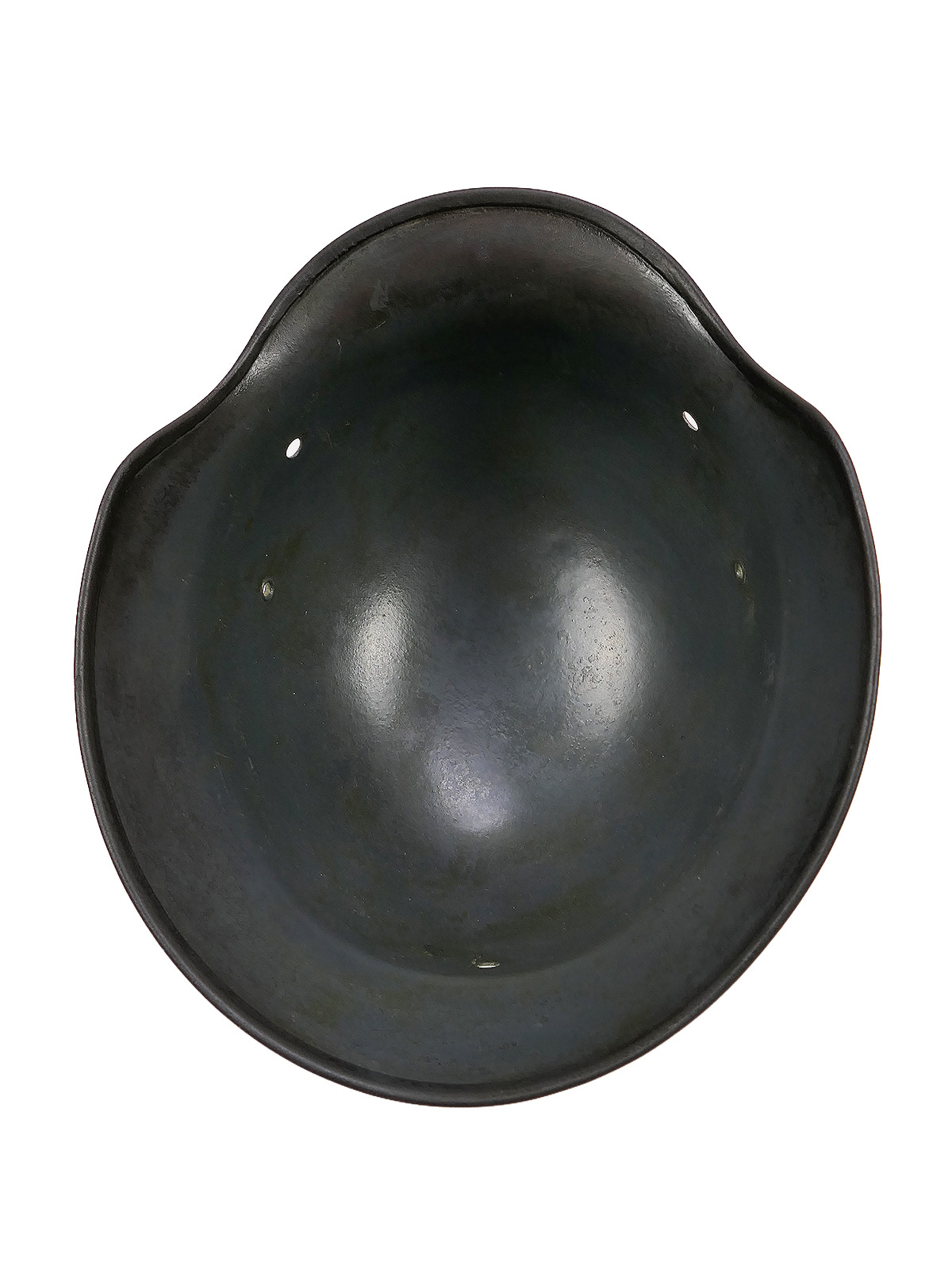 Original Wehrmacht / Luftwaffe steel helmet GLOCKE M35 DD SE62, antique, COLLECTION, battle-worn