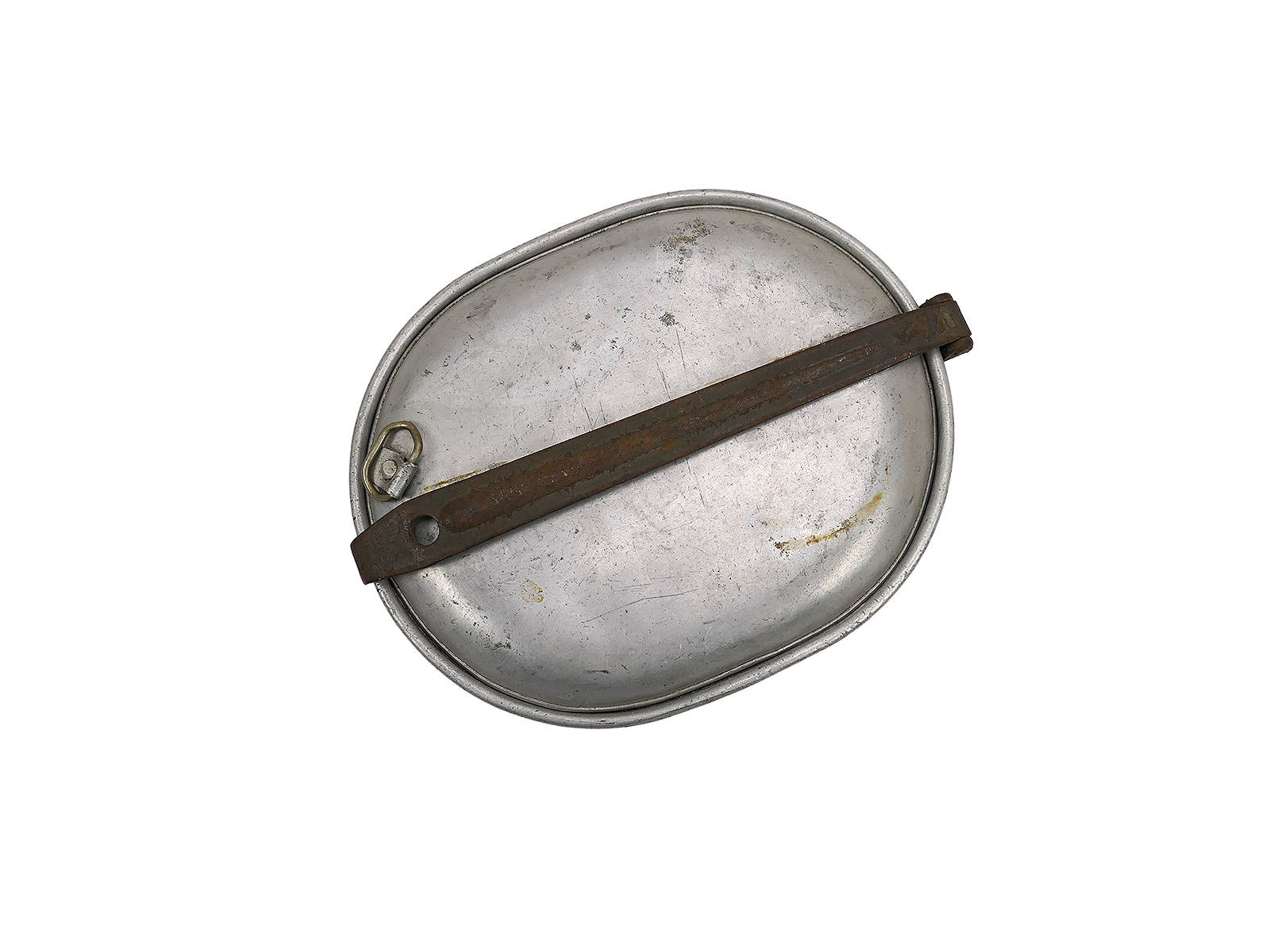 #A Original US Army WW2 Dinnerware Cookware Canteen 1942 BATTLE WORN