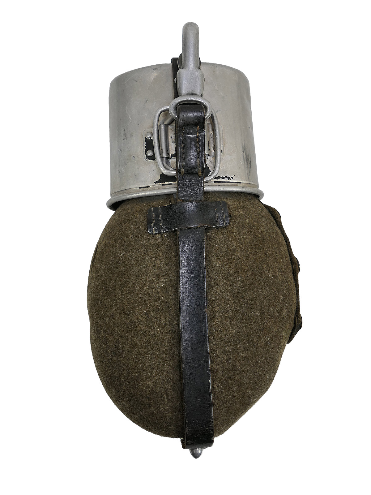 Wehrmacht ESB40 canteen with original aluminium cup WAL39  COLLECTION BATTLE WORN