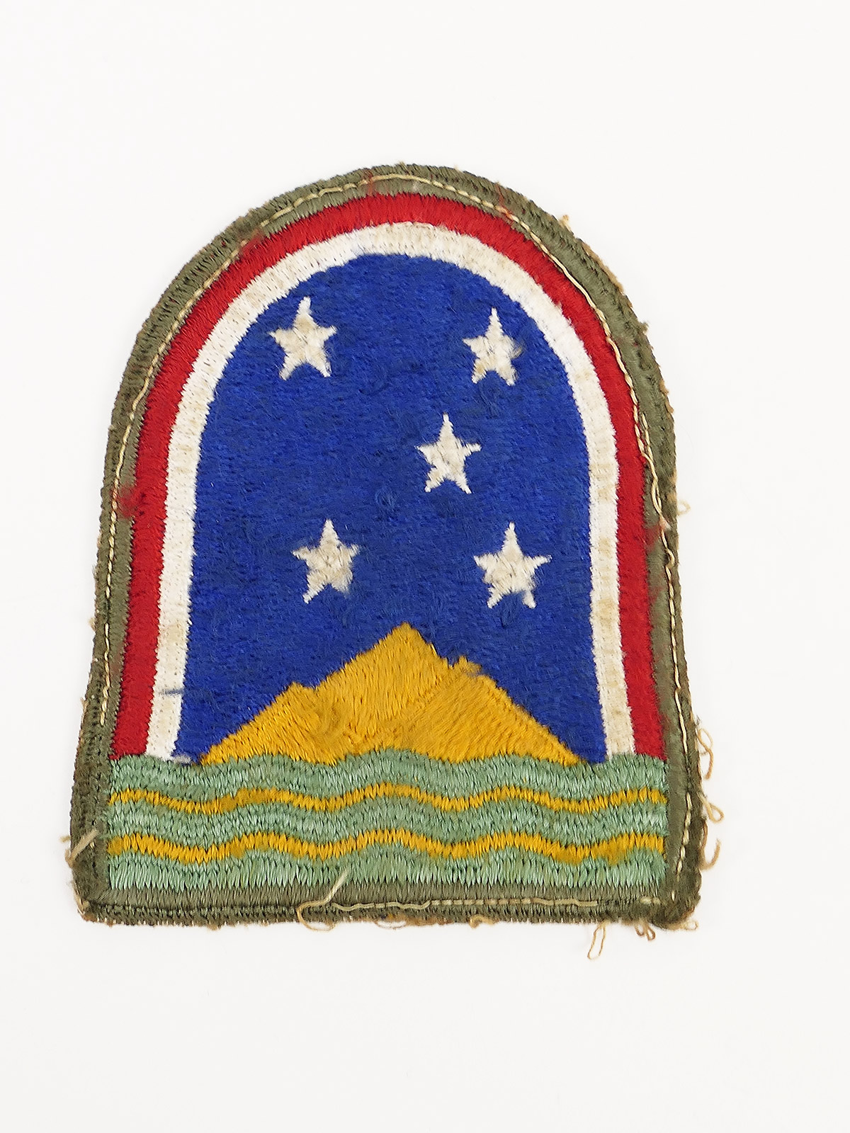 Original US Army WW2 Insignia Badge Uniform South Atlantic Forces Patch Brazil COLLECTION 