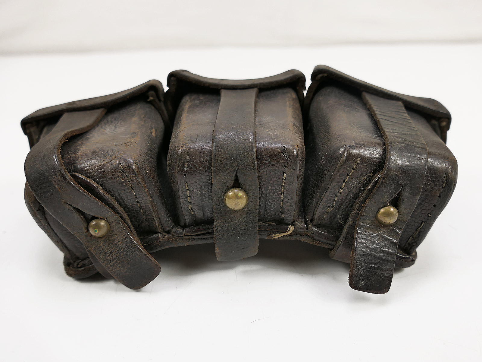 One-off item – Original WK1 cartridge pouch, Erfurt 1915, with internal compartments
