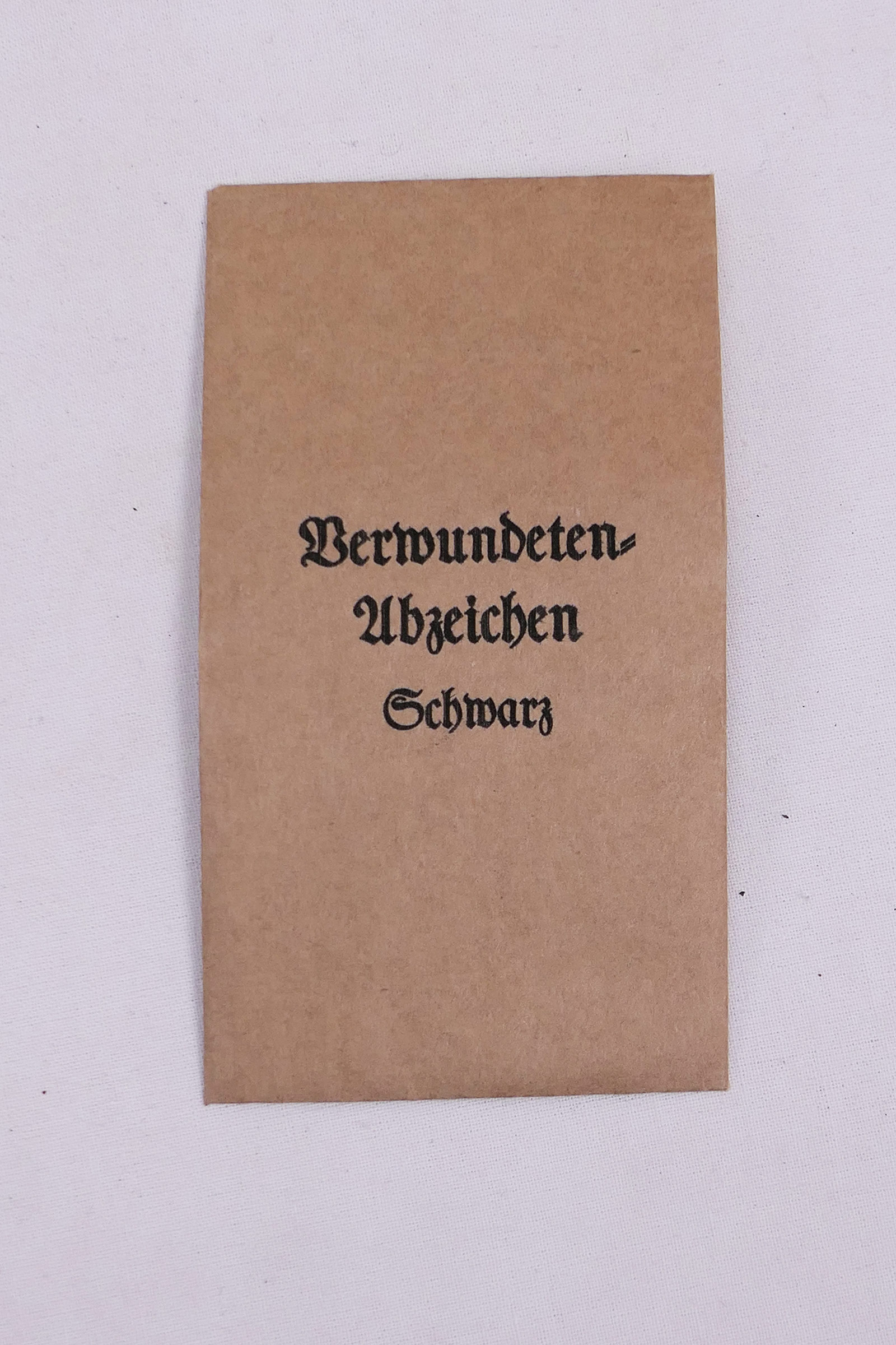 Wehrmacht award bag for orders + decorations - Wounded Badge black