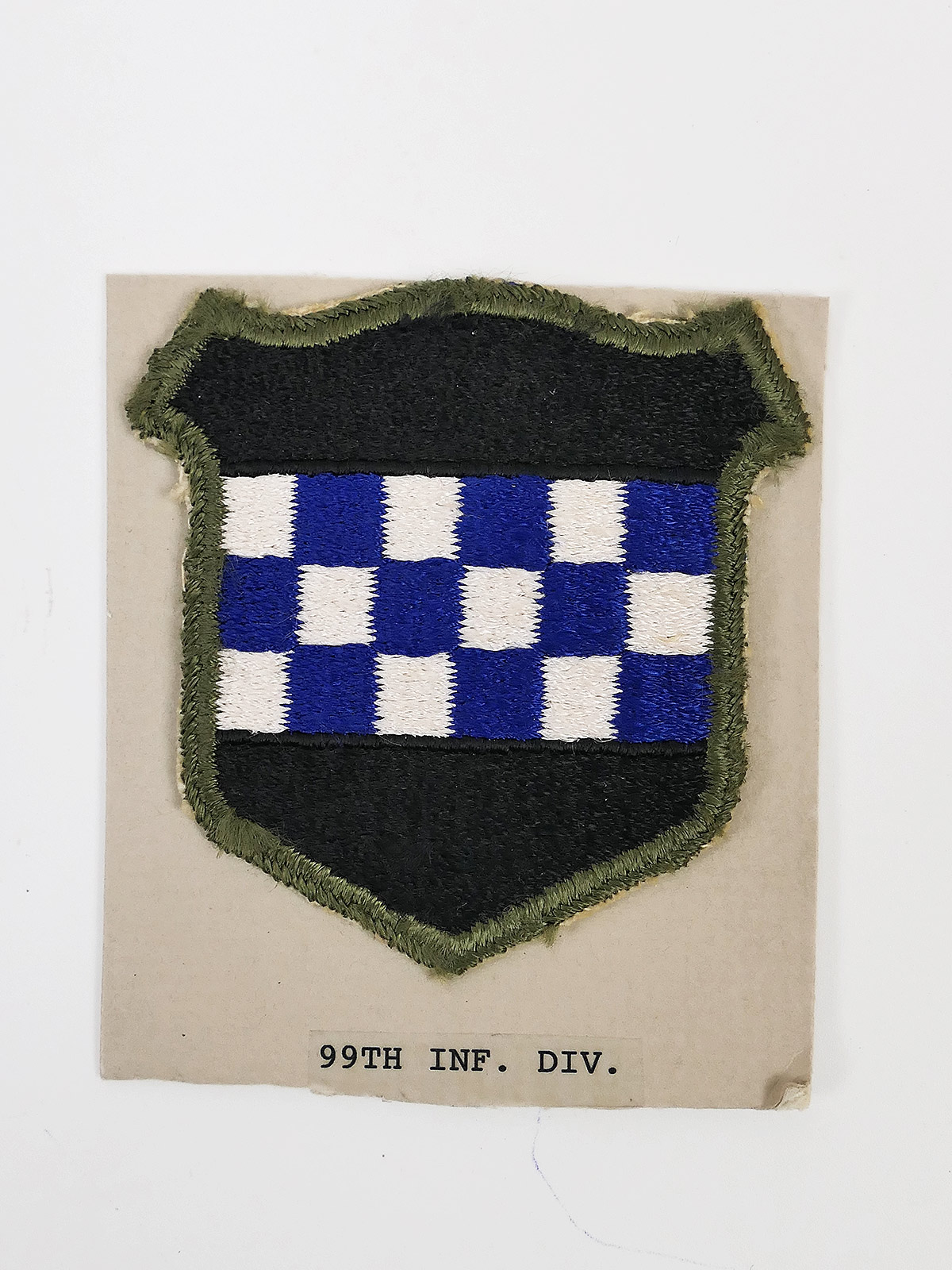 Original US ARMY WW2 Infantry Division Badge Patch - 99th Infantry Division Badge