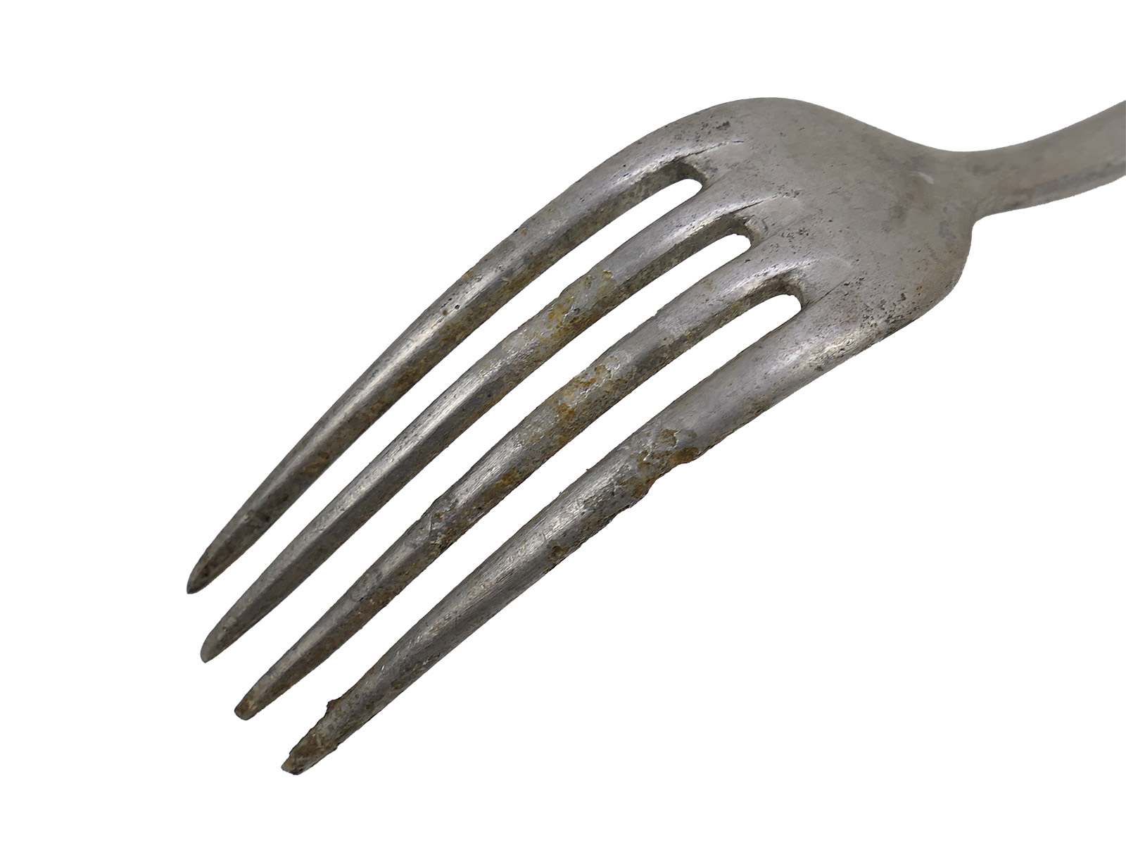 Single-piece set of Luftwaffe mess cutlery: fork and spoon – Mess Cutlery COLLECTION BATTLE WORN