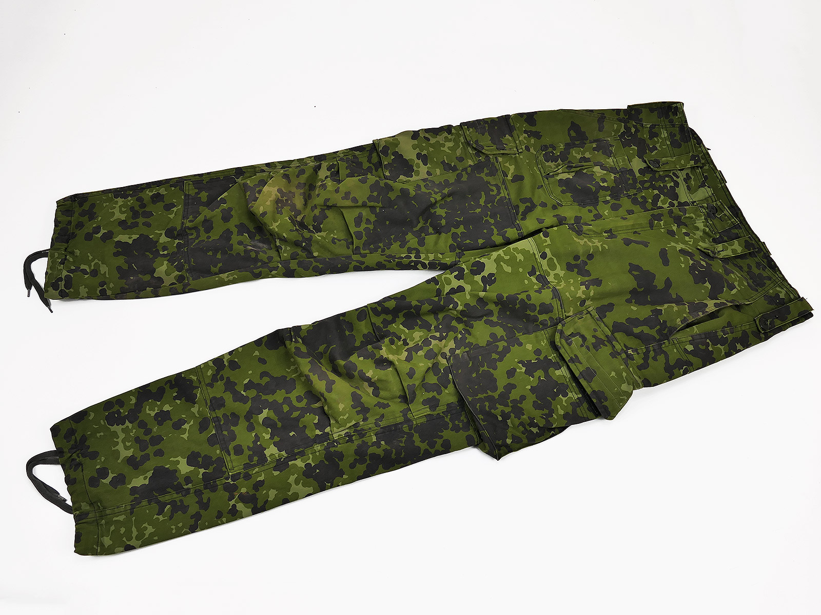 Denmark Combat camouflage trousers green Flecktarn HMAK 1993 field trousers camouflage trousers DK with measurements