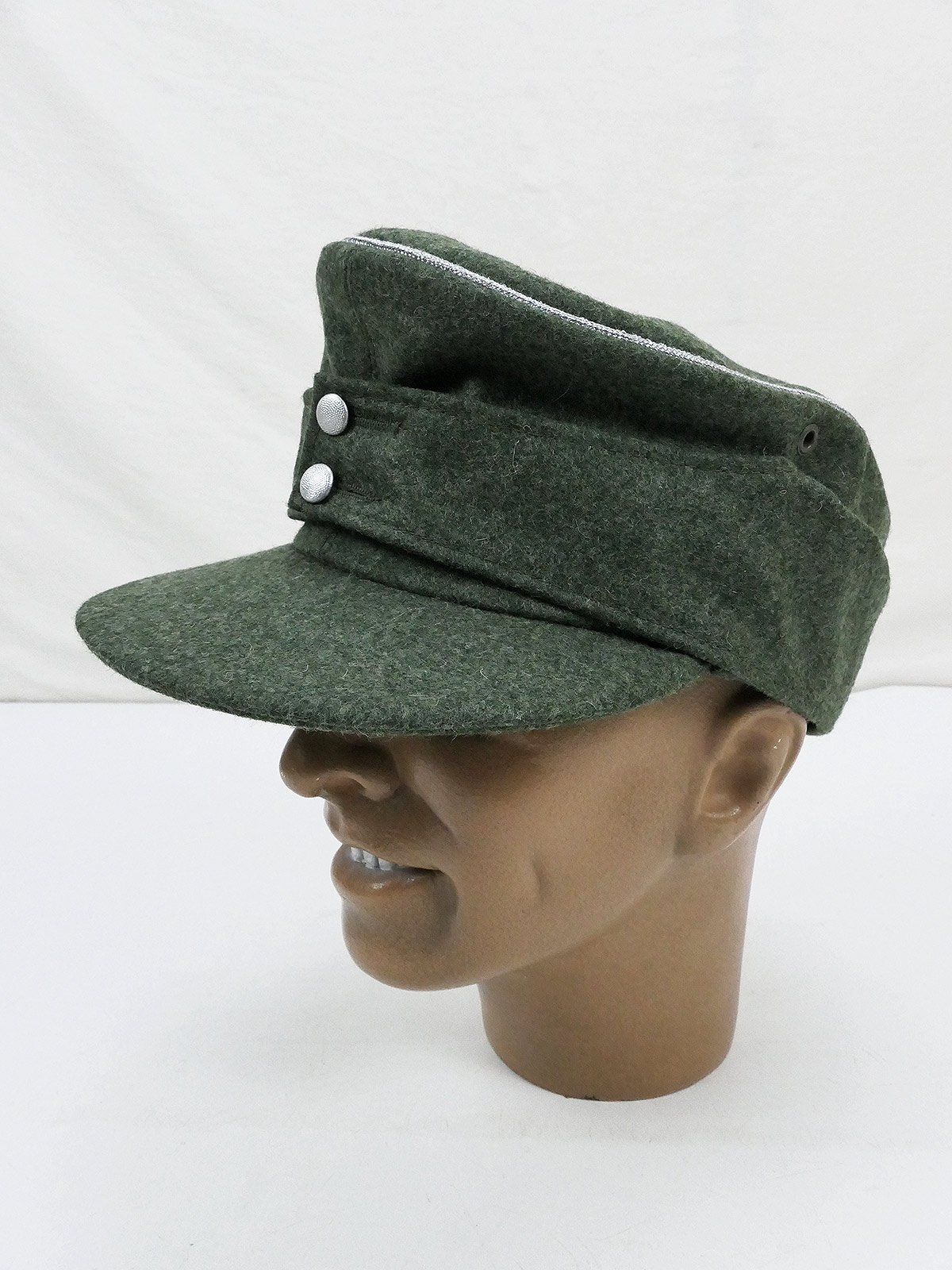 P1302452 Wehrmacht M43 field cap olive officer Lubstein Erel special class