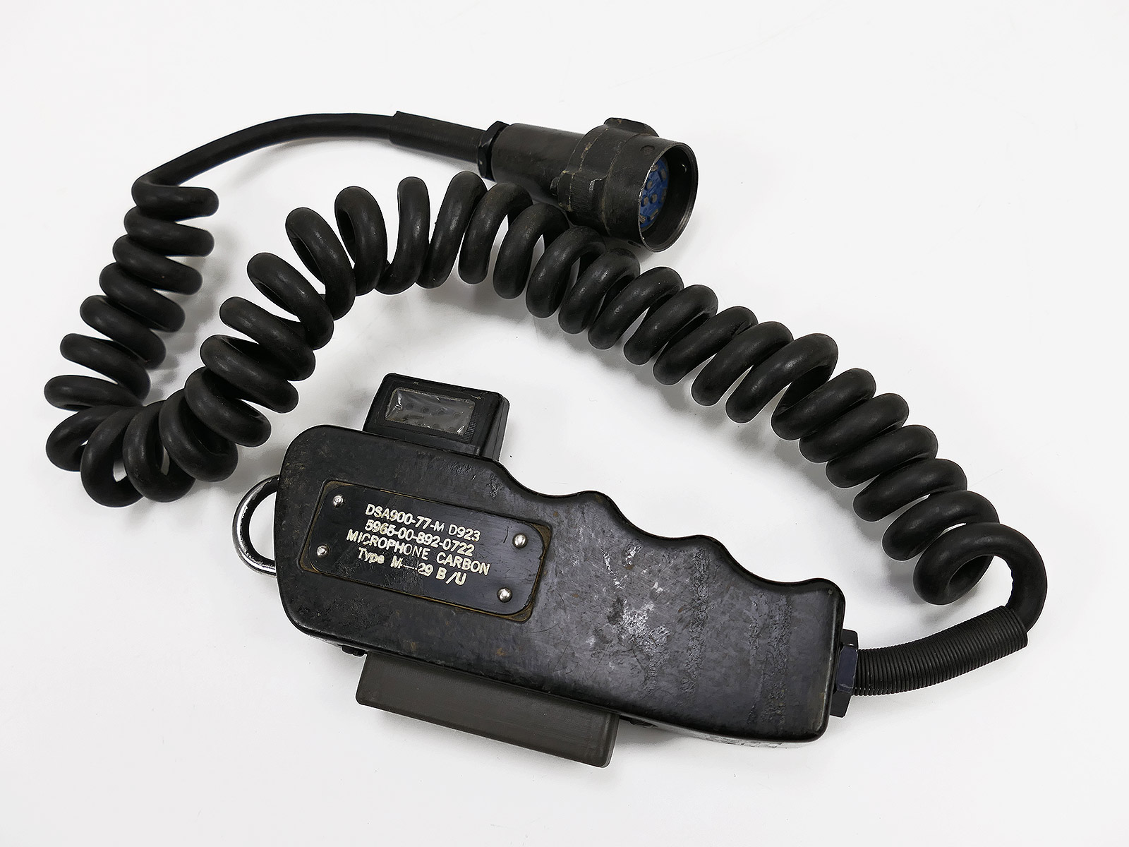 US ARMY Microphone M-29 B/U / Microphone Radio 1977