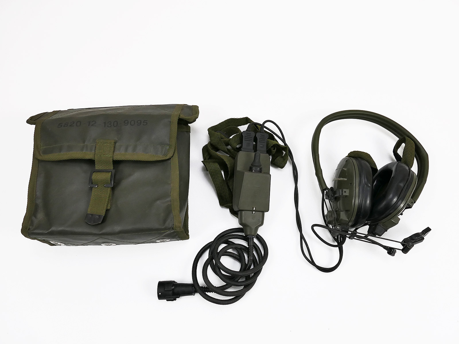 AN/ PRC-343 DUAL Personal Role Radio Set Selex Marconi H4855 Handheld Radio Headset