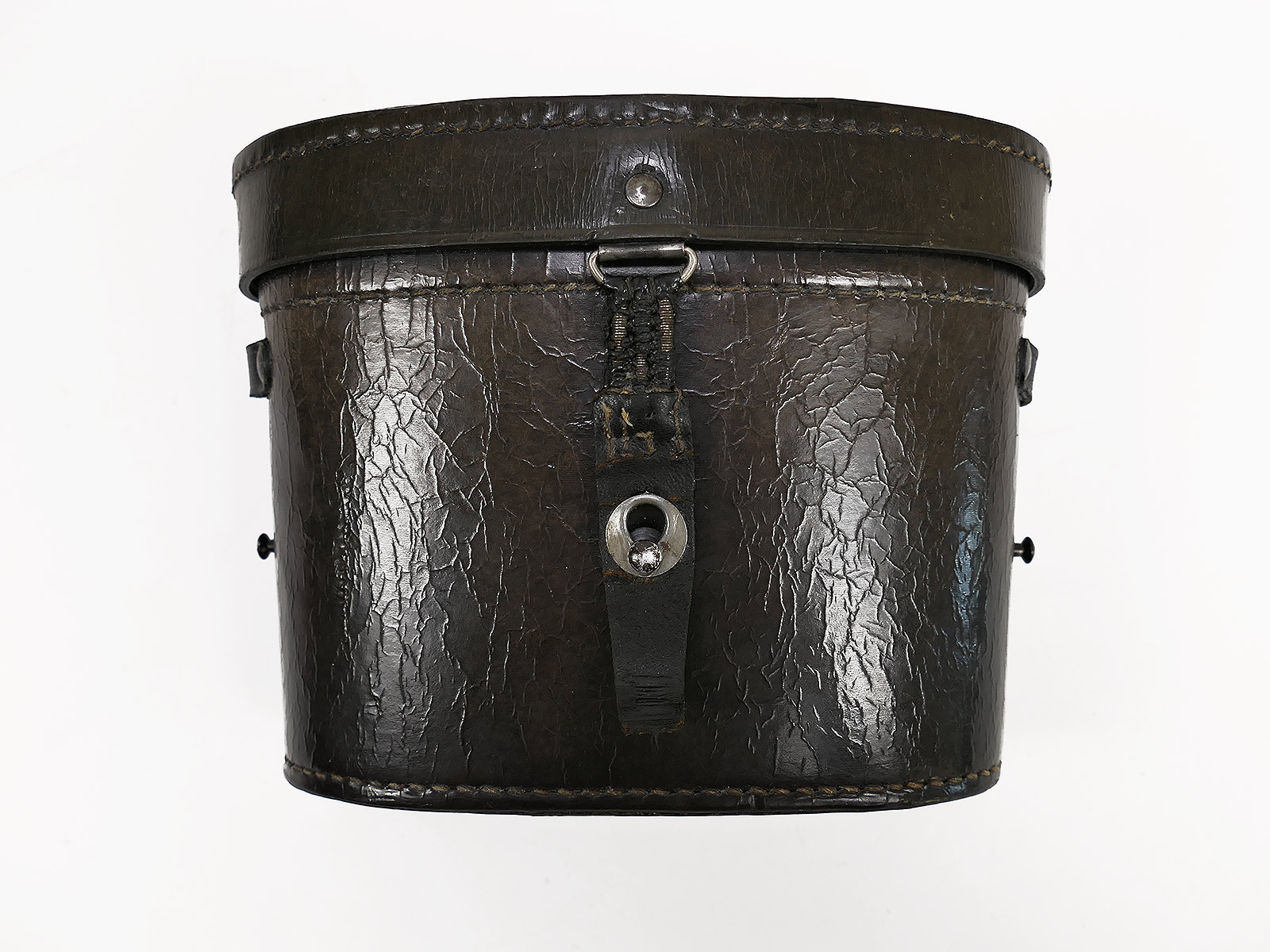  Antique binoculars service glass leather case