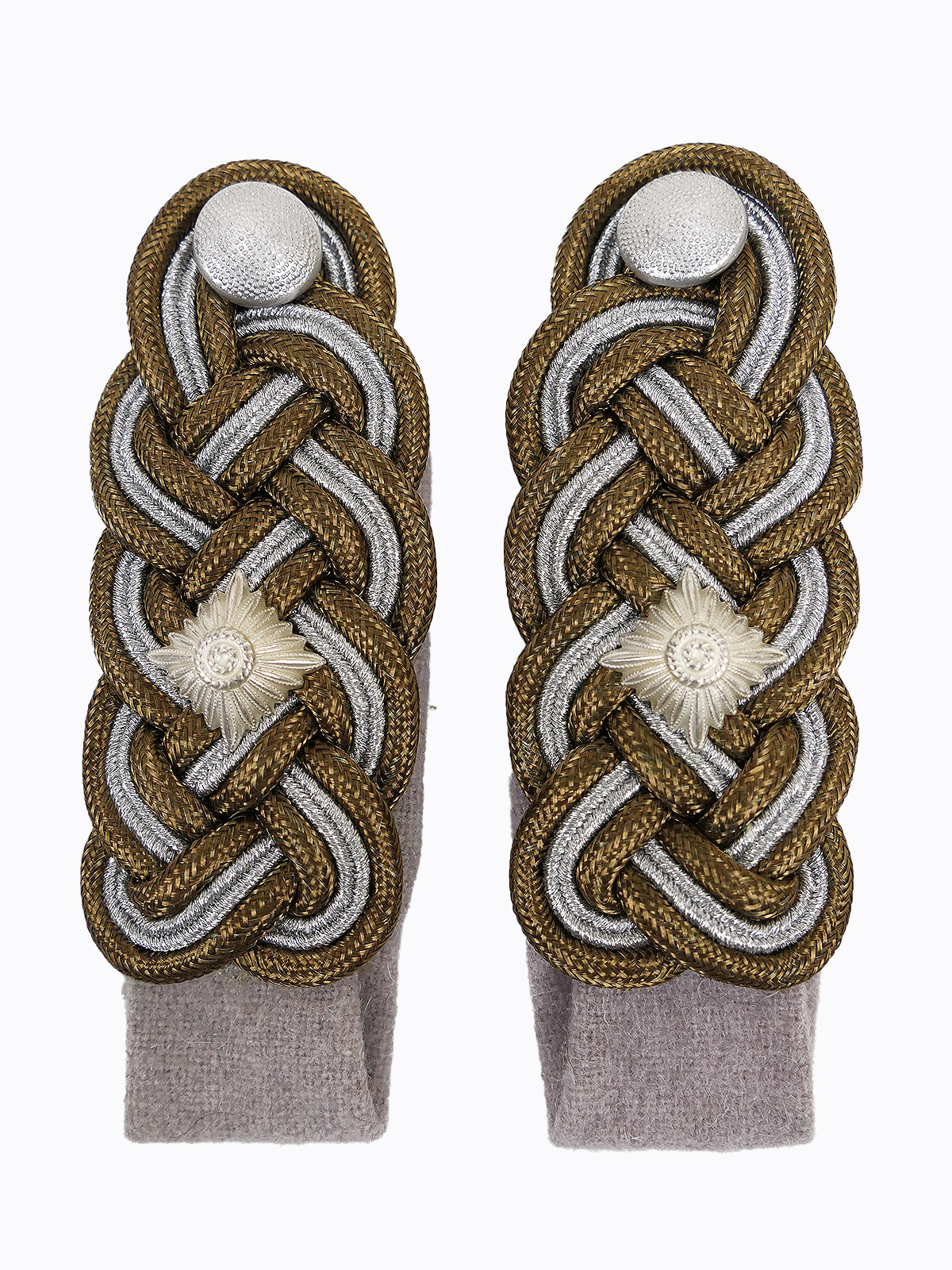 Waffen SS epaulettes ANTIK shoulder boards SS Gruppenführer u. General for sewing in