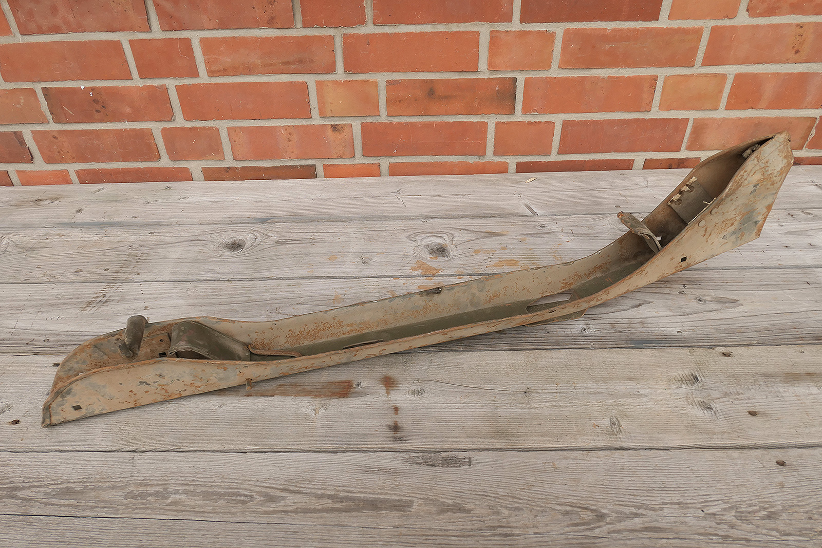 Original US WW2 RIFLE HOLDER Rifle Holder Bracket M1 Willys Jeep MB M201 #5