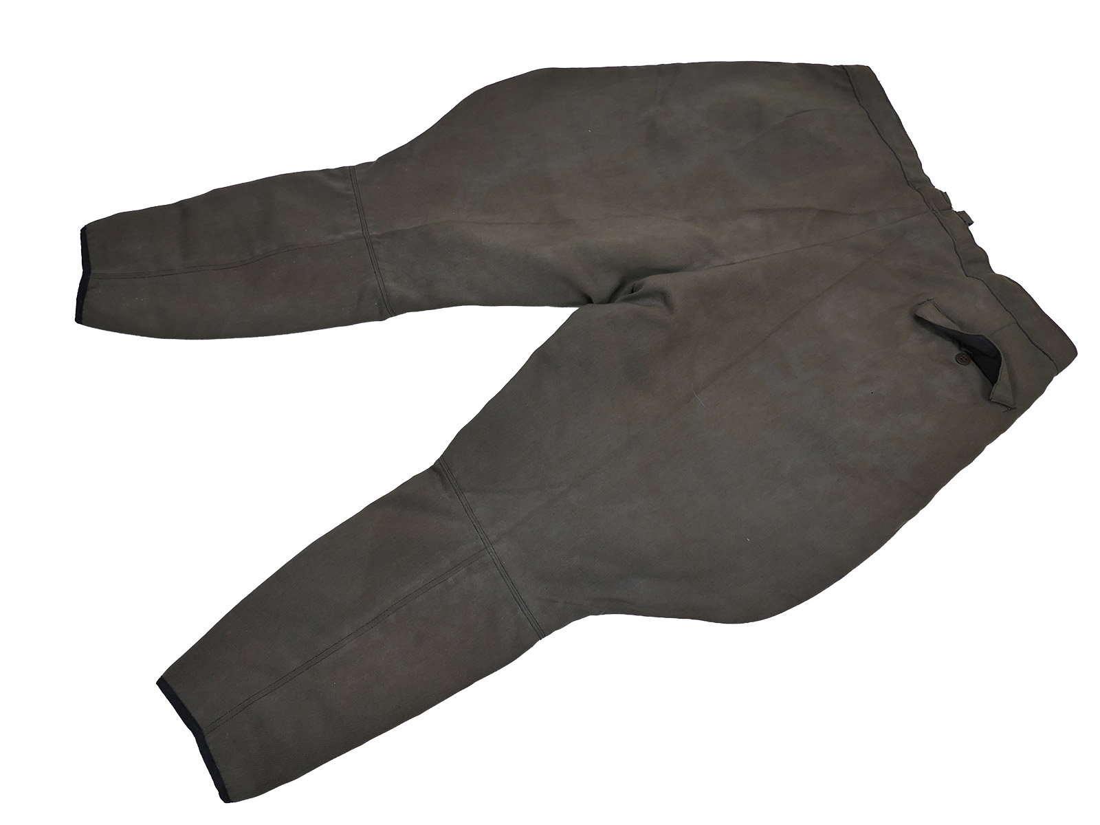 Wehrmacht-style breeches, officer’s riding breeches, good size, COLLECTION, BATTLE-WORN