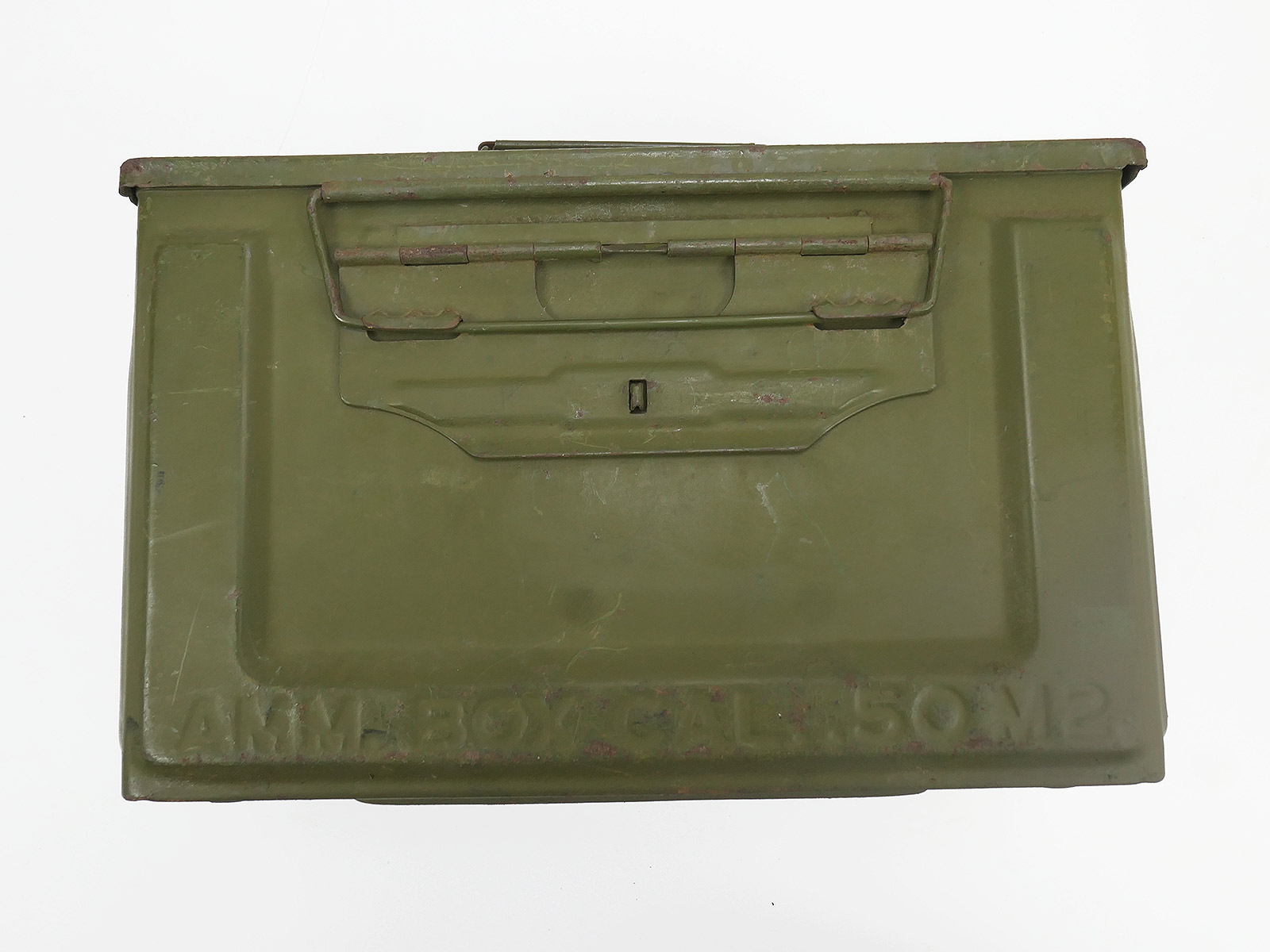 #1 US Army Ammunition Box CAL .50 M2 ammo box ammo metal box belt box
