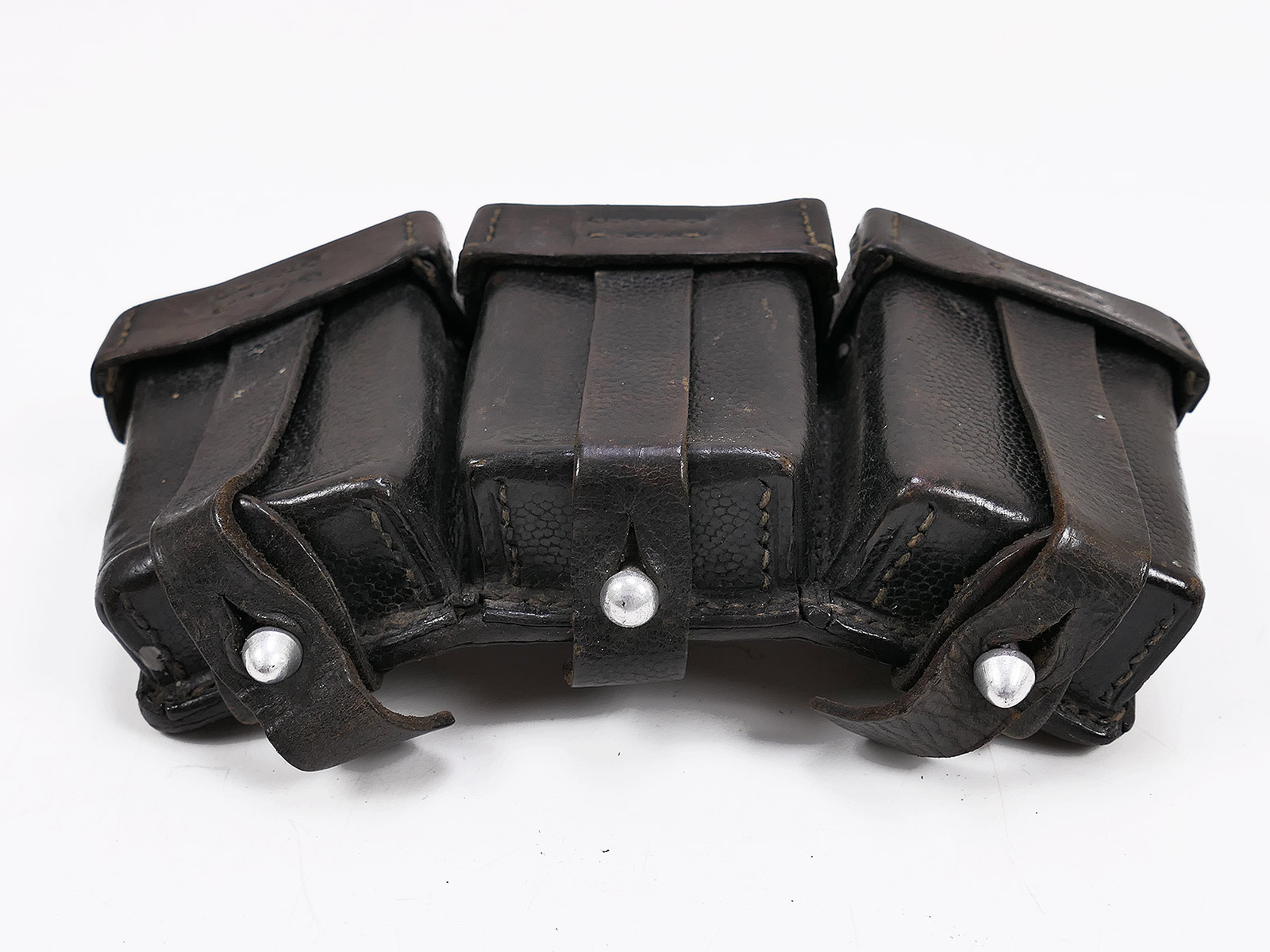 One-off item – Wehrmacht K98 3-round cartridge pouch, BRAUN ORIGINAL, with manufacturer’s mark, 1936 COLLECTION
