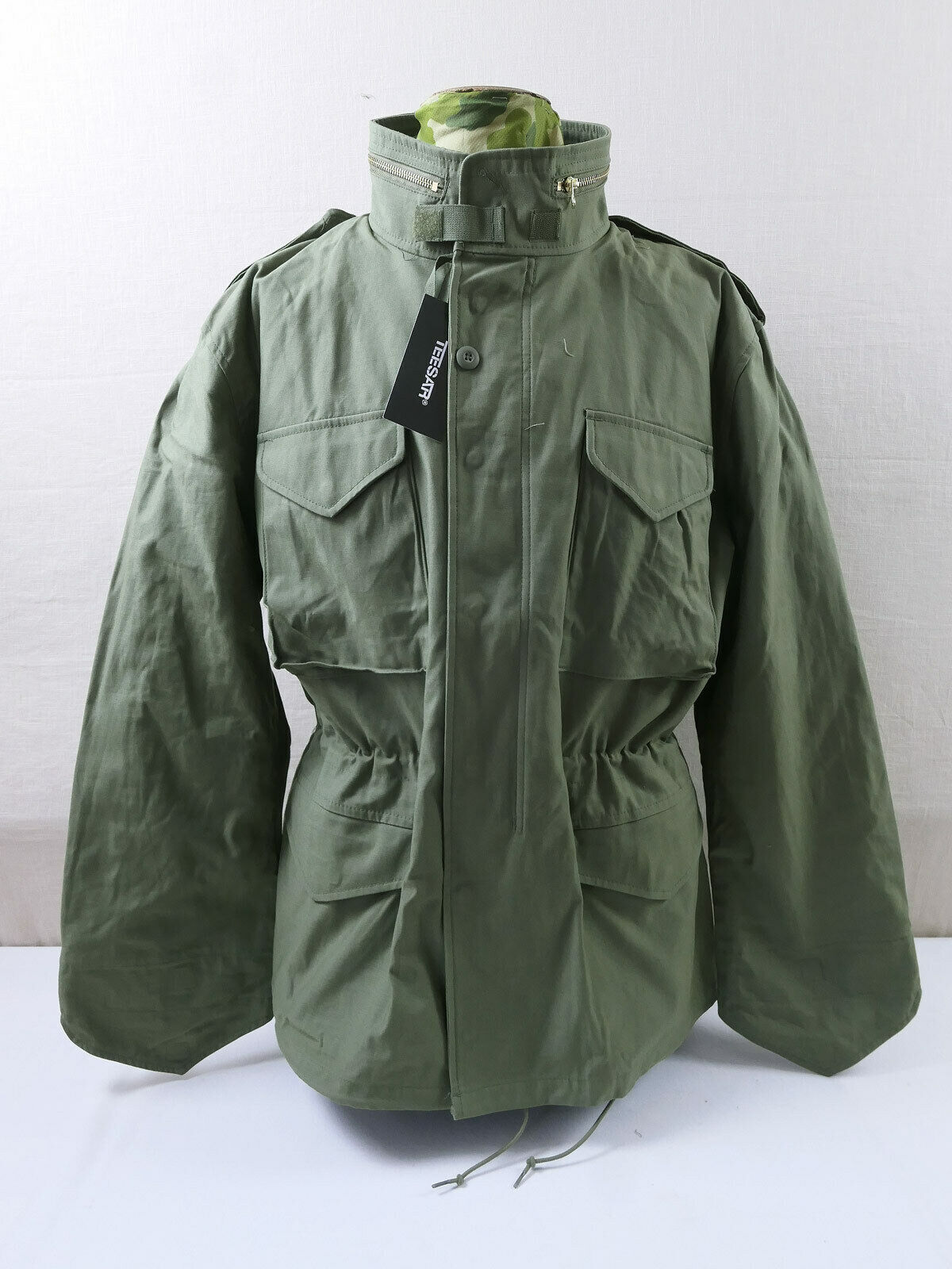 US M65 VIETNAM Field Jacket TEESAR® Field Jacket M65 olive Schimanski Jacket