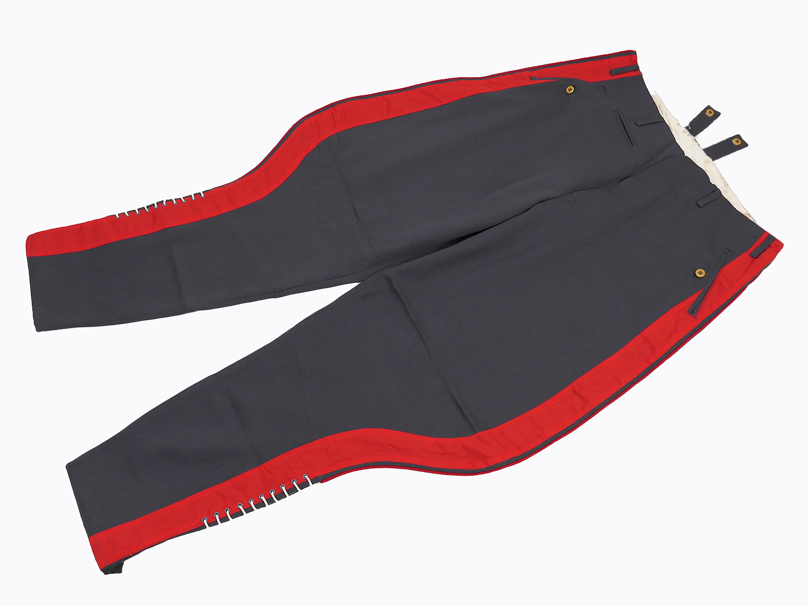 Single piece Wehrmacht uniform trousers general gabardine trousers uniform breeches riding breeches XXL