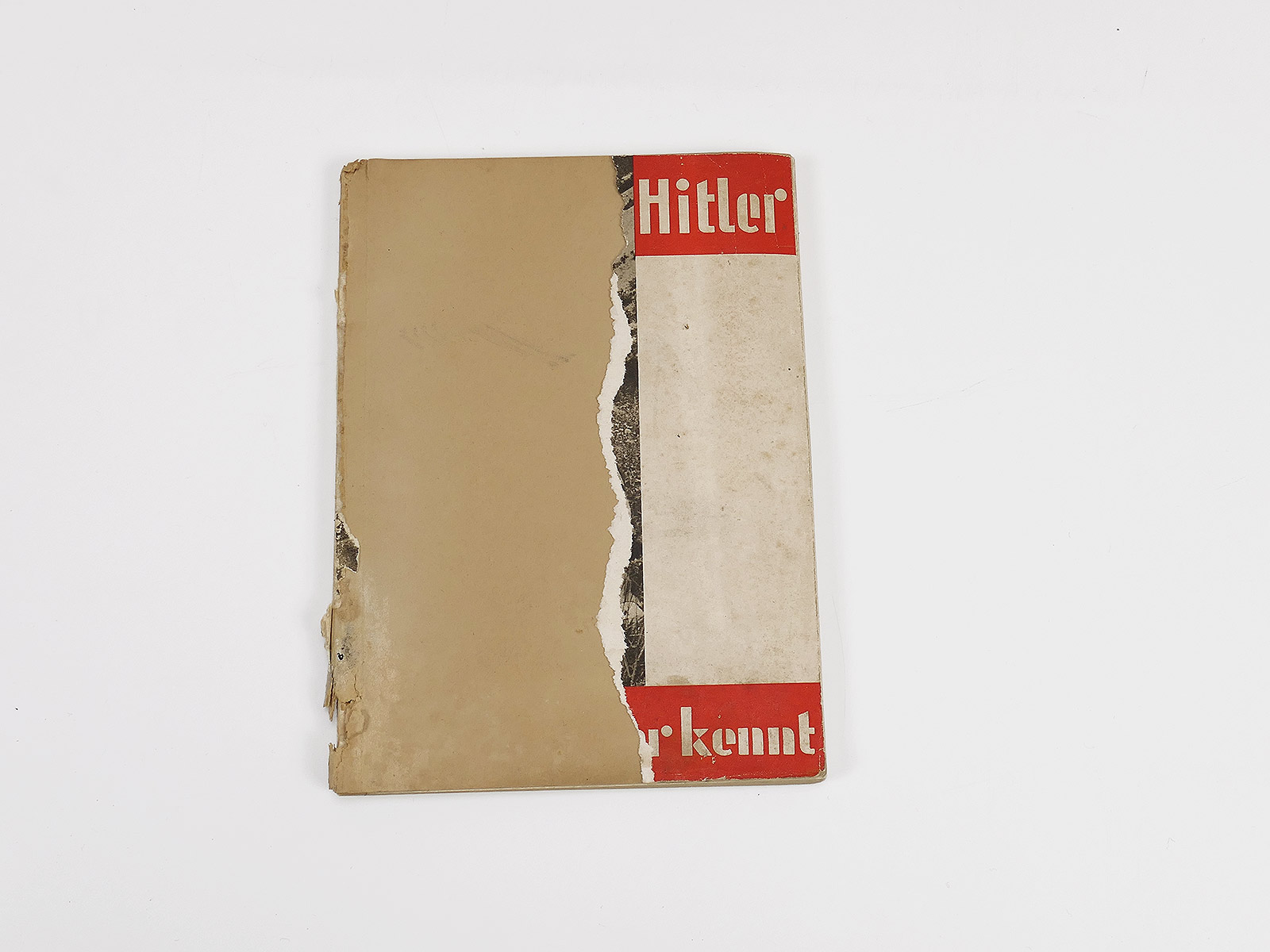 Booklet Book illustrated book Heinrich Hoffmann - Hitler as nobody knows him Contemporary history Berlin