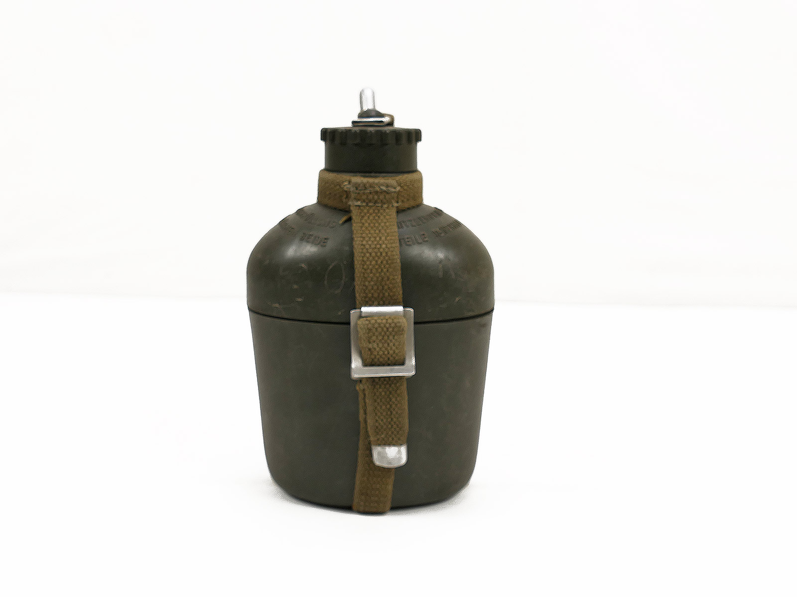 Original Bundeswehr BW canteen, 1st model PSL 56, with PSL 56 cup 