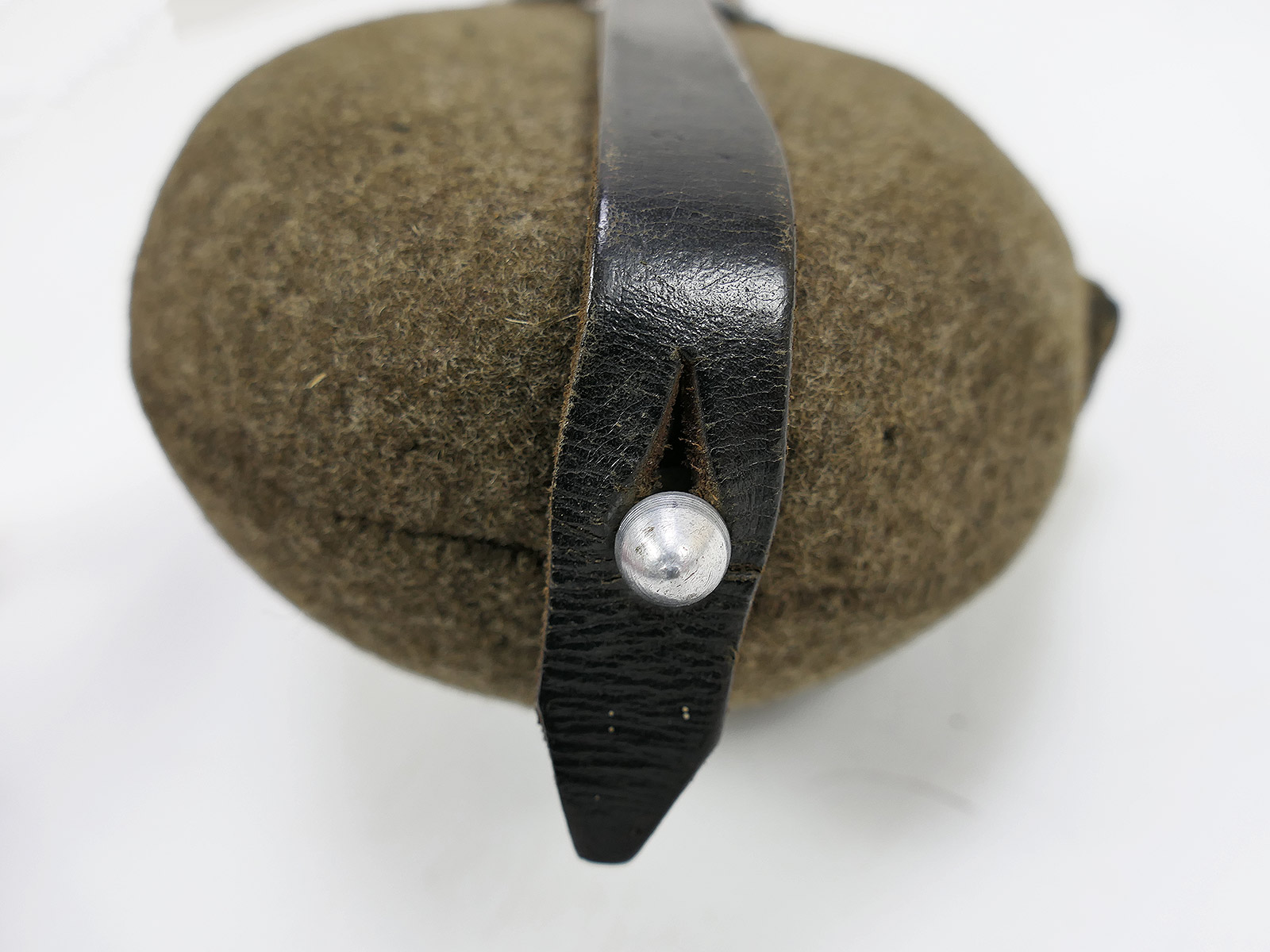 Wehrmacht ESB40 canteen with original aluminium cup WAL39  COLLECTION BATTLE WORN