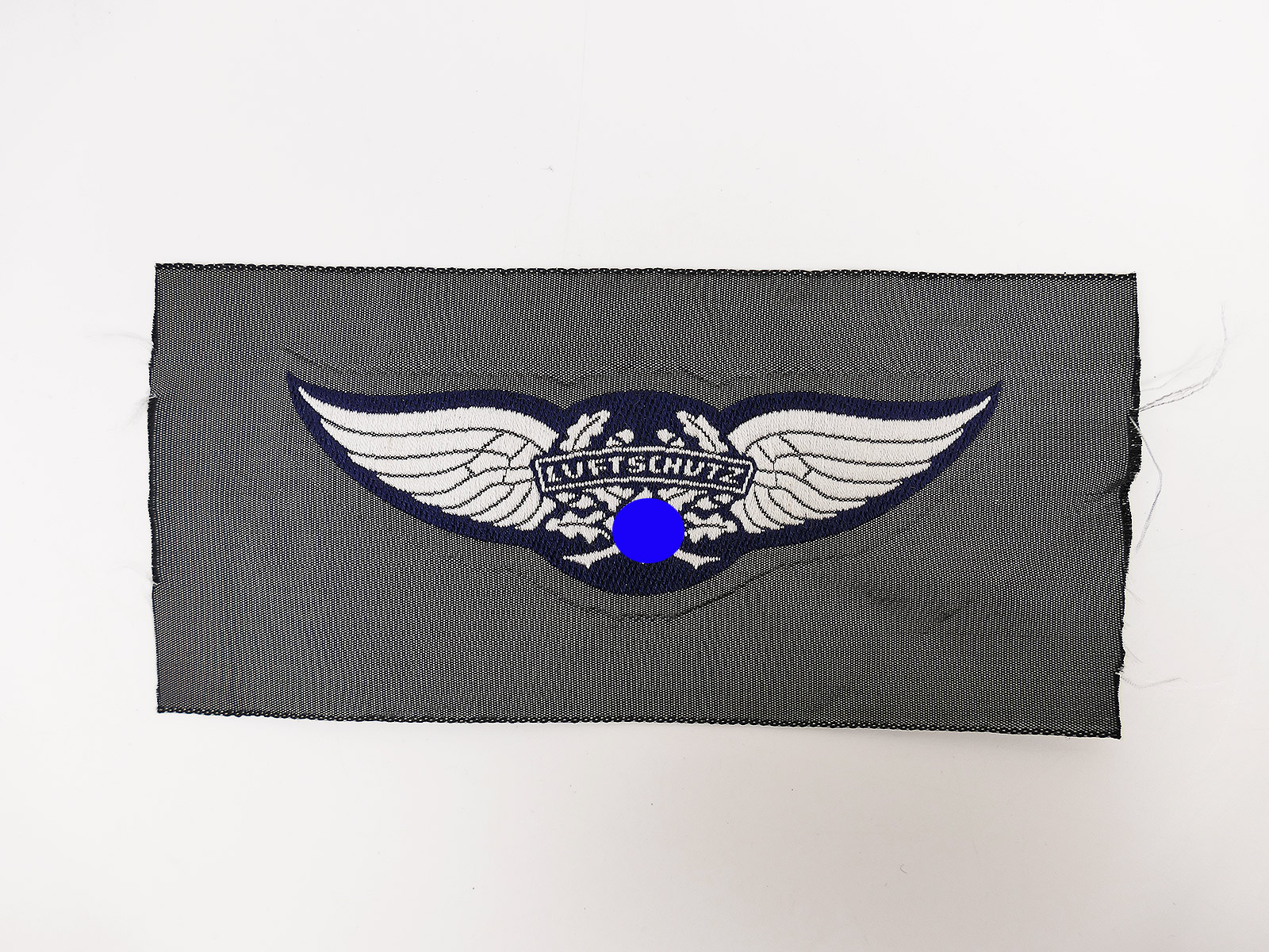 Reich Air Defence Association (RLB) Air Defence Chest Badge for Rank-and-File Personnel, Machine-woven