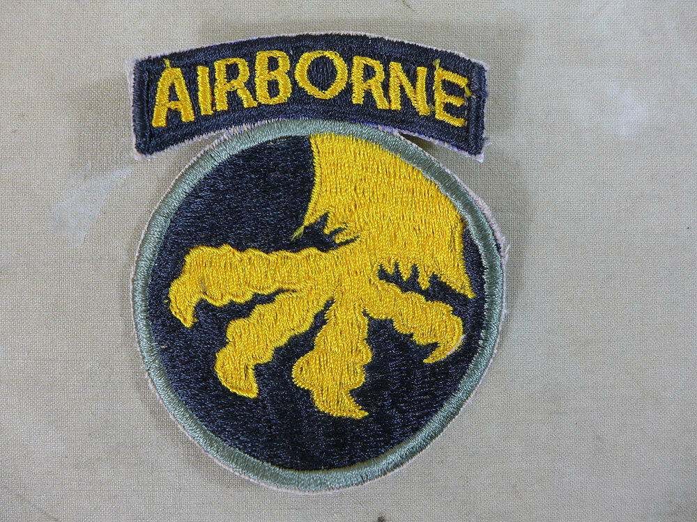 US Patch Badge 17th Airborne Div. Thunder from heaven Paratrooper