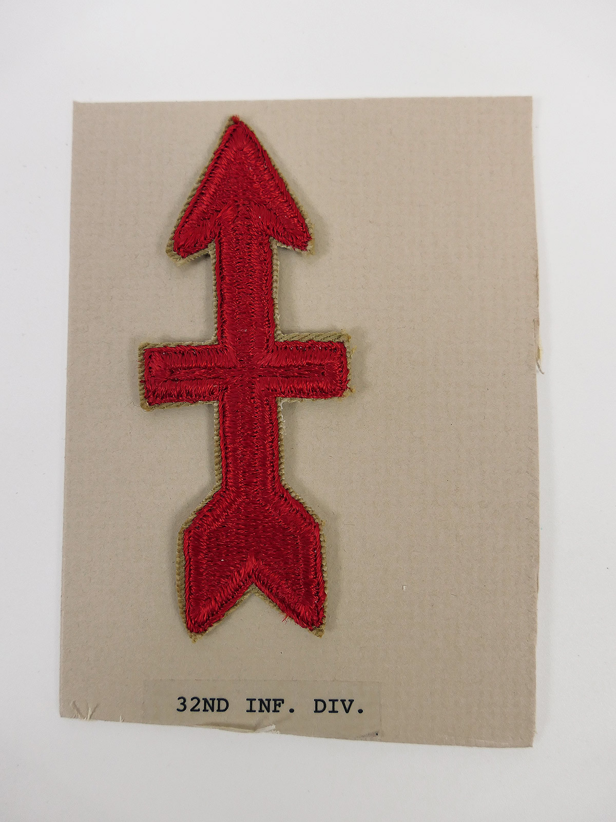 Original US ARMY WW2 Infantry Division Badge Patch - 32nd Infantry Division Badge