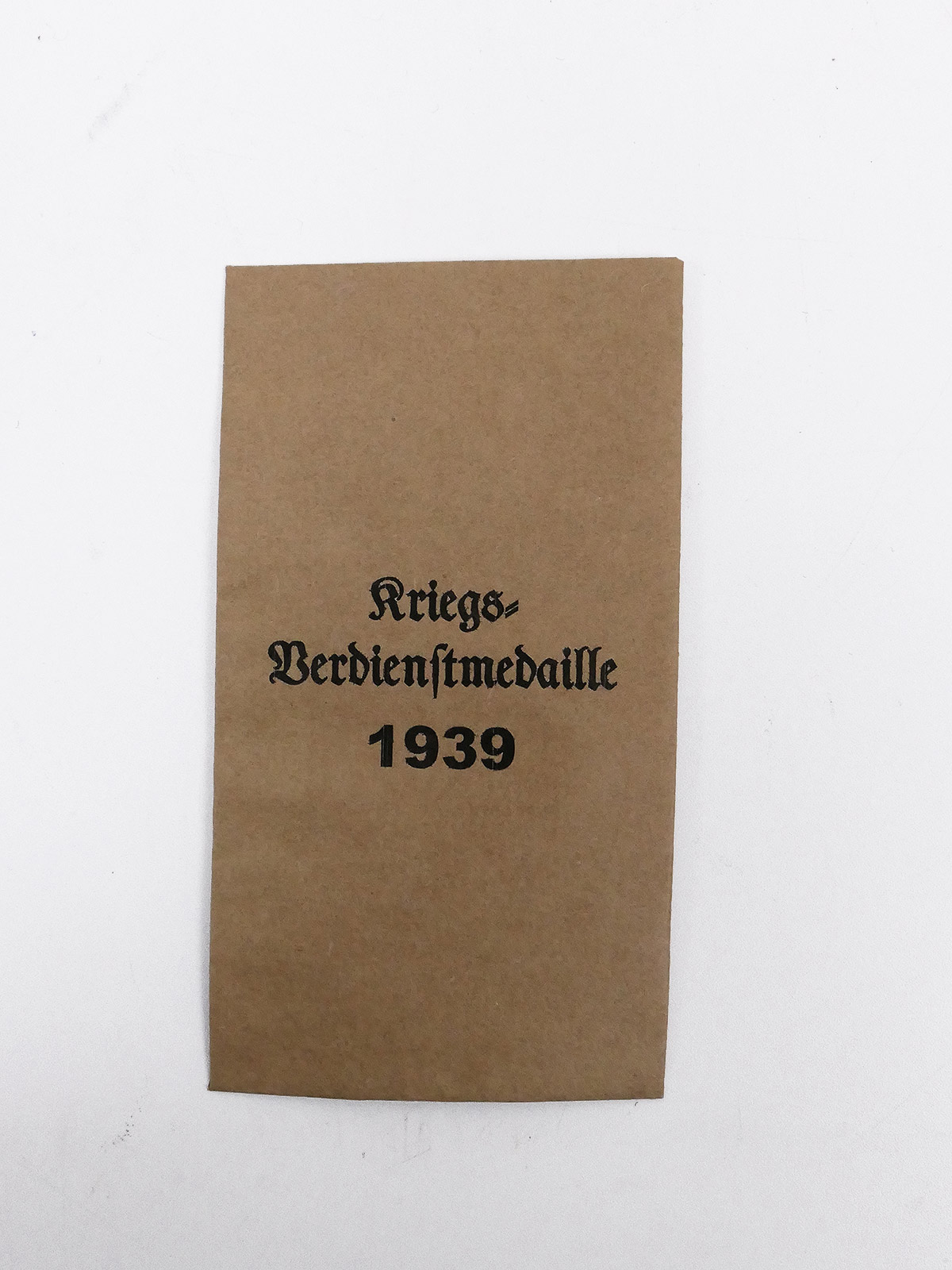 Award Bag for Orders + Decorations - War Merit Medal 1939