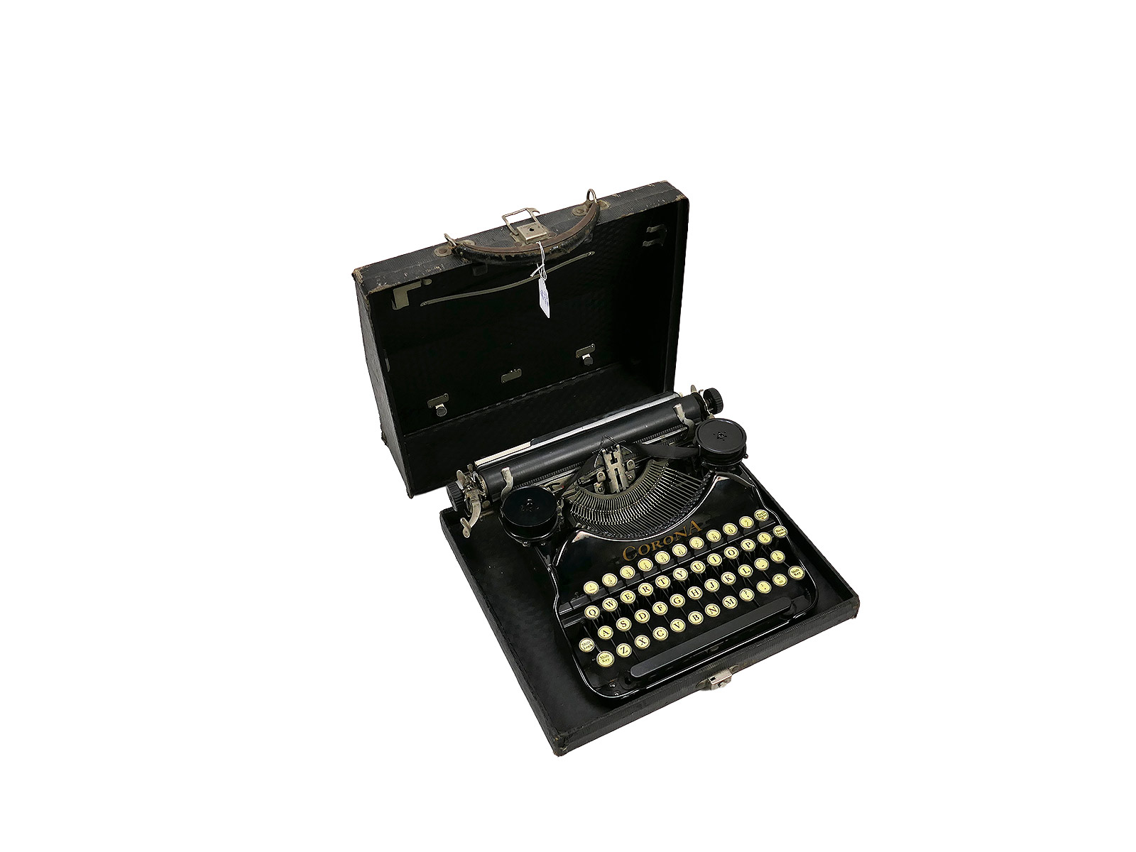 Antique CORONA Type Writer 'War Correspondent' Collection – Battle-worn