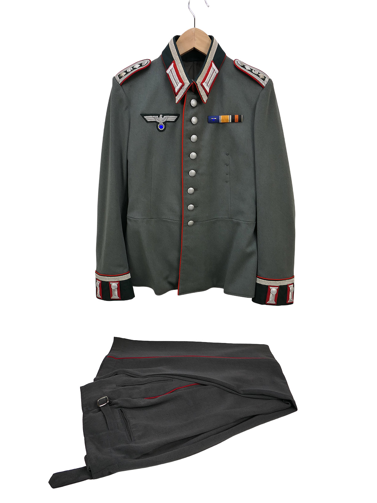 Original Wehrmacht Parade Tunic for Artillery Non-Commissioned Officers with Uniform Trousers COLLECTION