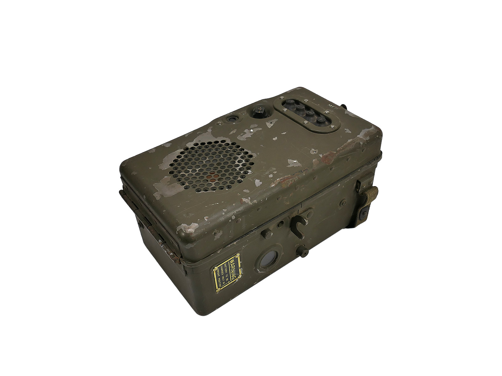 US ARMY WW2 Radio Signal Corps BC-728-C Radio Receiver WLA Harley GMC COLLECTION BATTLE WORN