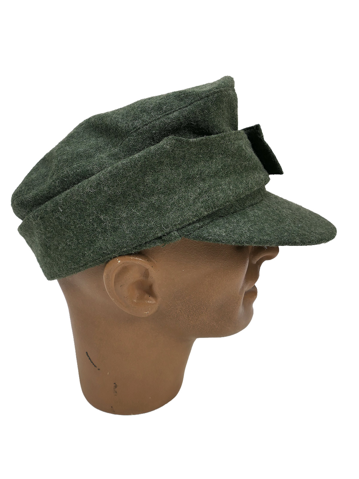 Waffen-SS M43 field cap, M1943, with insignia, cap eagle, size 59, denazified