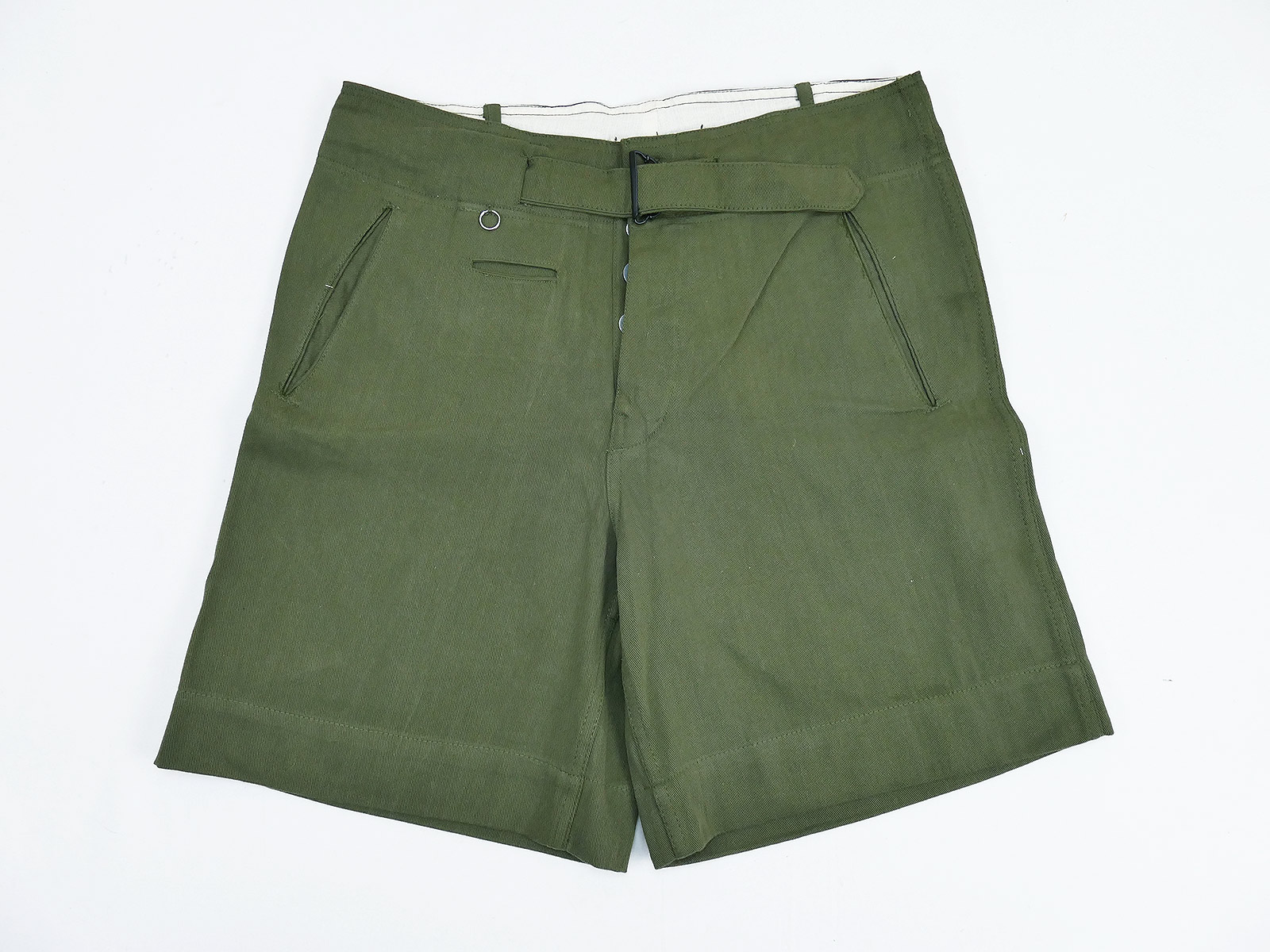 Wehrmacht DAK Afrikakorps Army tropical trousers olive short tropical uniform shorts