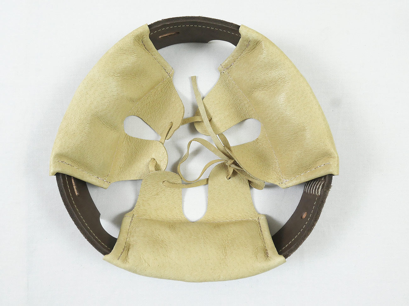 WK1 M16 steel helmet lining bell helmet lining leather interior helmet lining horn helmet