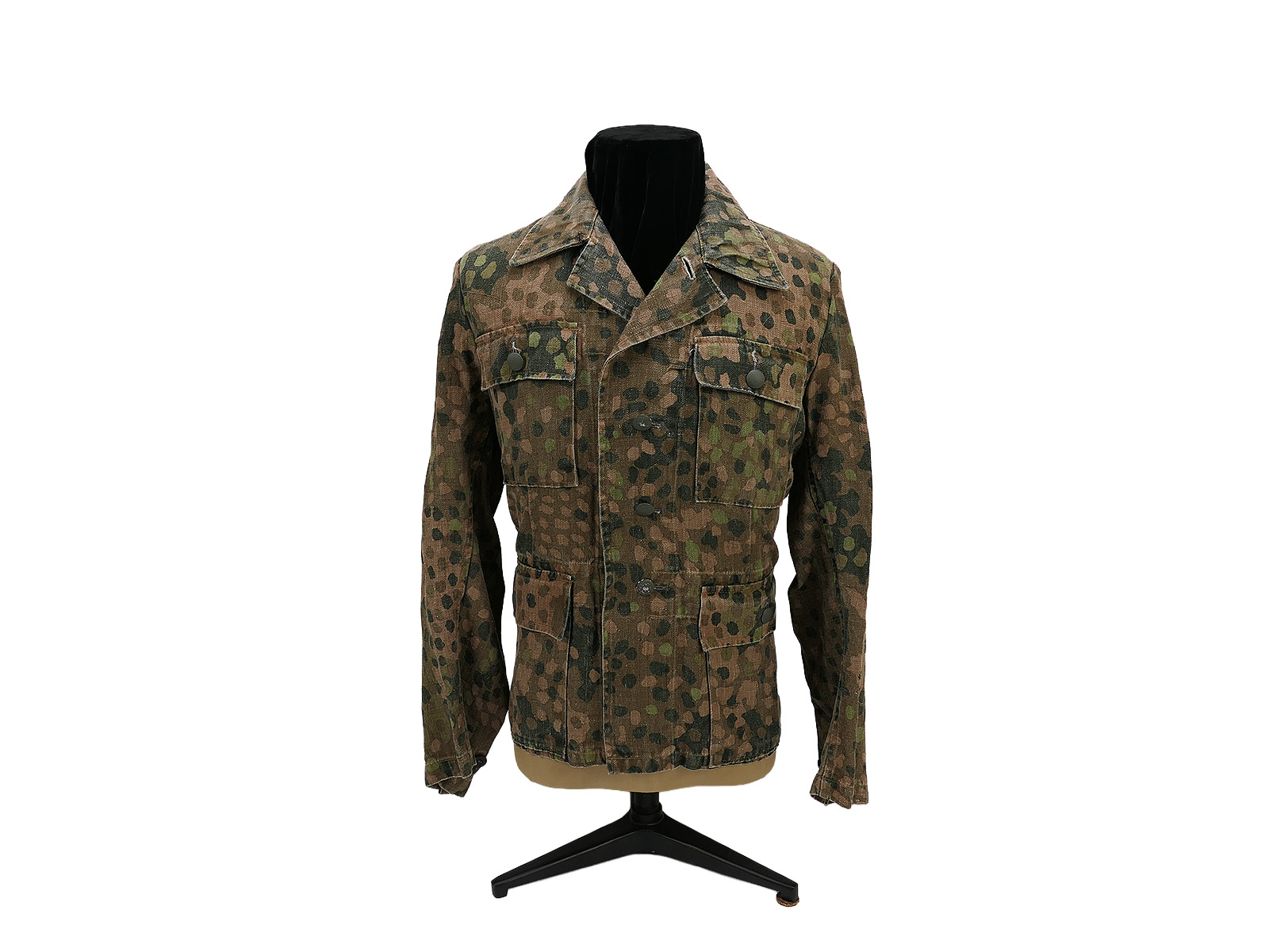 RARE Waffen SS four-pocket skirt camouflage jacket Pea Dot Uniform Tunic PREMIUM museum production