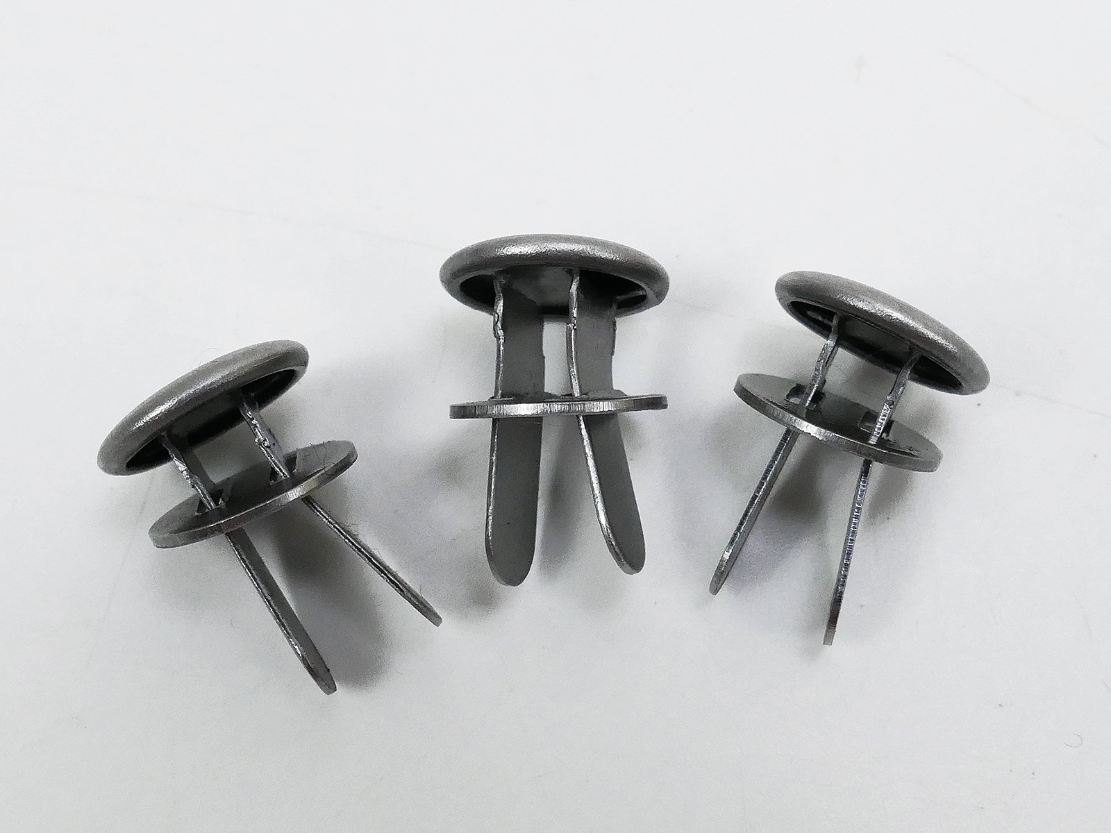 Wehrmacht set of helmet rivets steel helmet rivets MSS 44 with washers helmet rivets