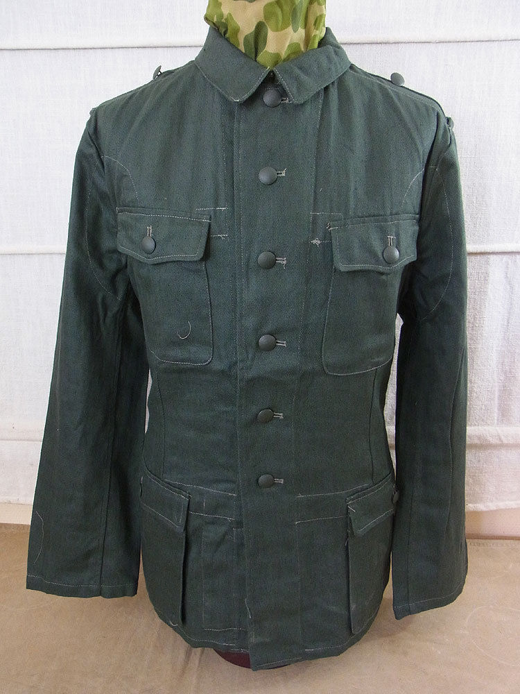 Wehrmacht / Elite Drillich Field Blouse M40 Fieldjacket HBT Summer Uniform Drillichjacke