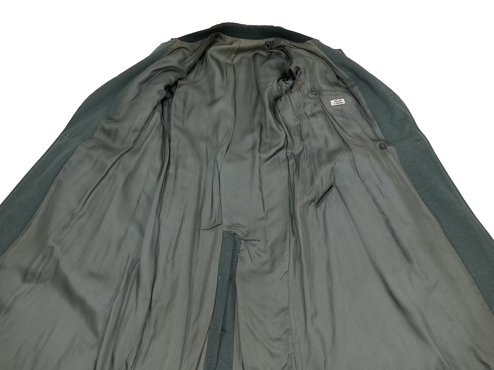 Original WW2 Wehrmacht M36 Winter Coat, First Lieutenant, Artillery – TOP COLLECTION