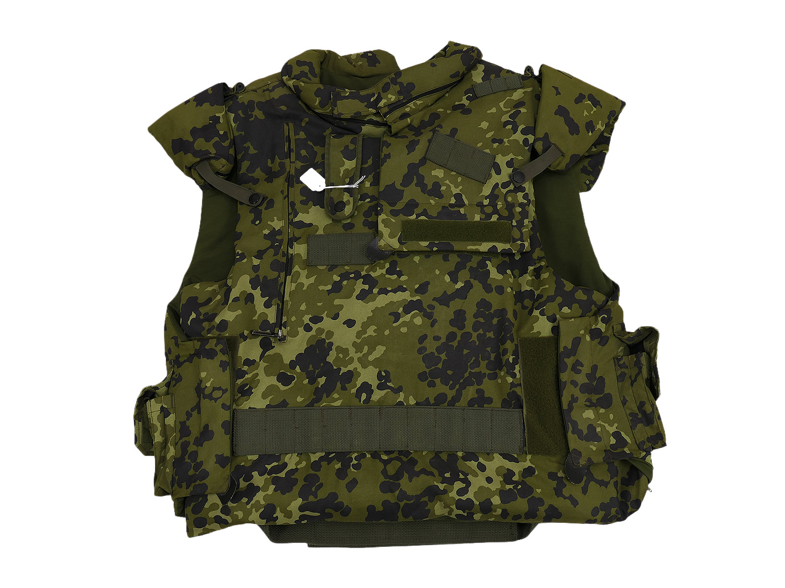 Danish Woodland LARGE fragmentation protective vest with softshell / 1 hardshell – Fragmentation Protective Vest Denmark
