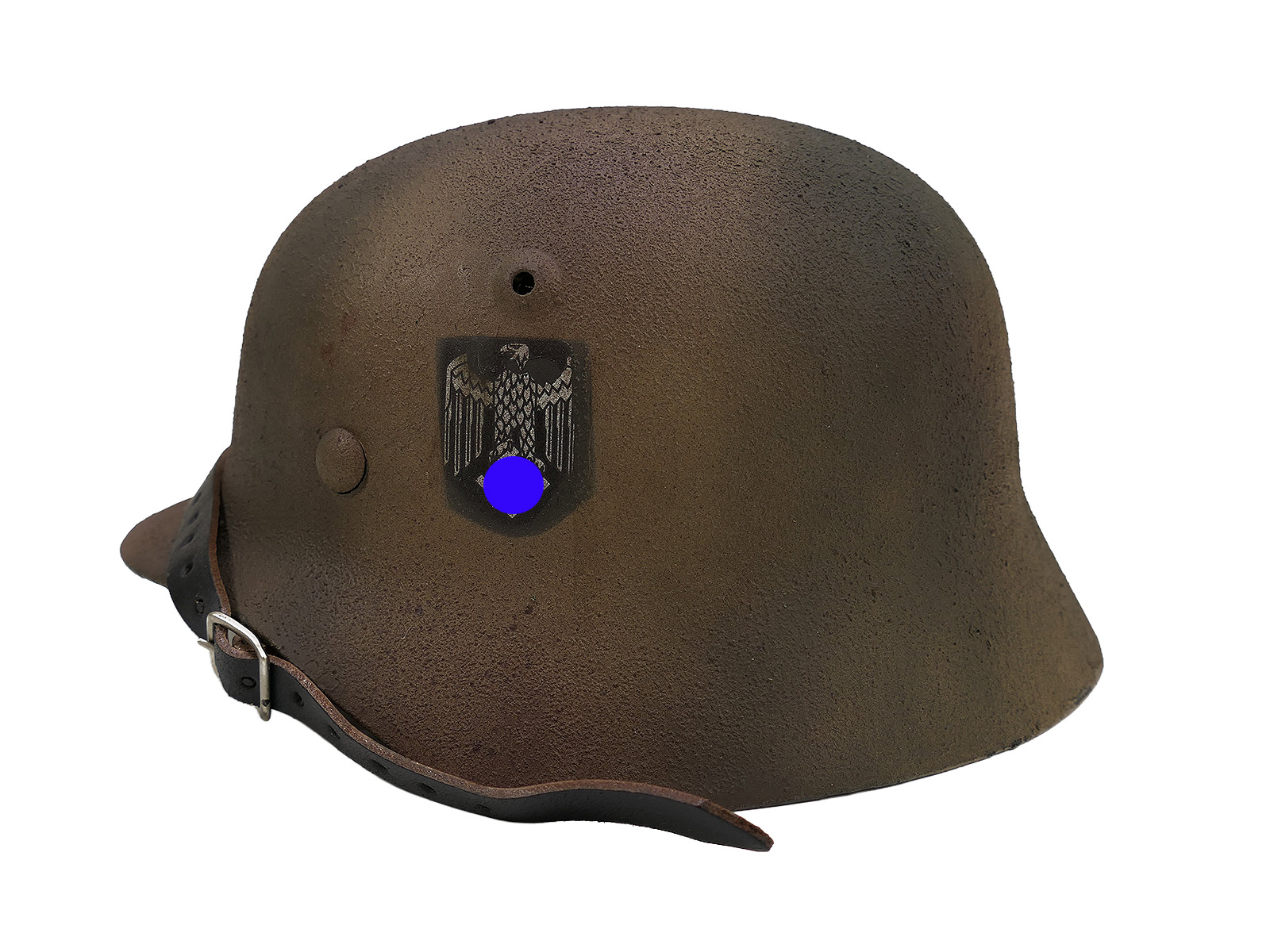 #J/ Wehrmacht Normandy camouflage SD steel helmet M35 M40 camouflage helmet size 57/58 