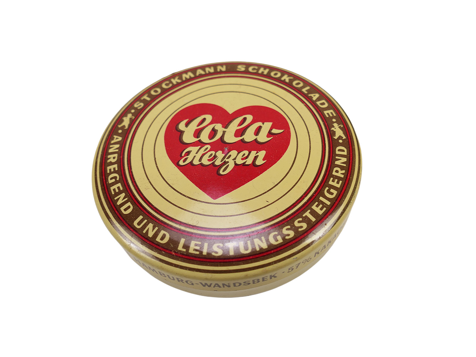 Stockmann Chocolate Tin COLA HEARTS / Air Force Chocolate – COLLECTION BATTLE WORN – 